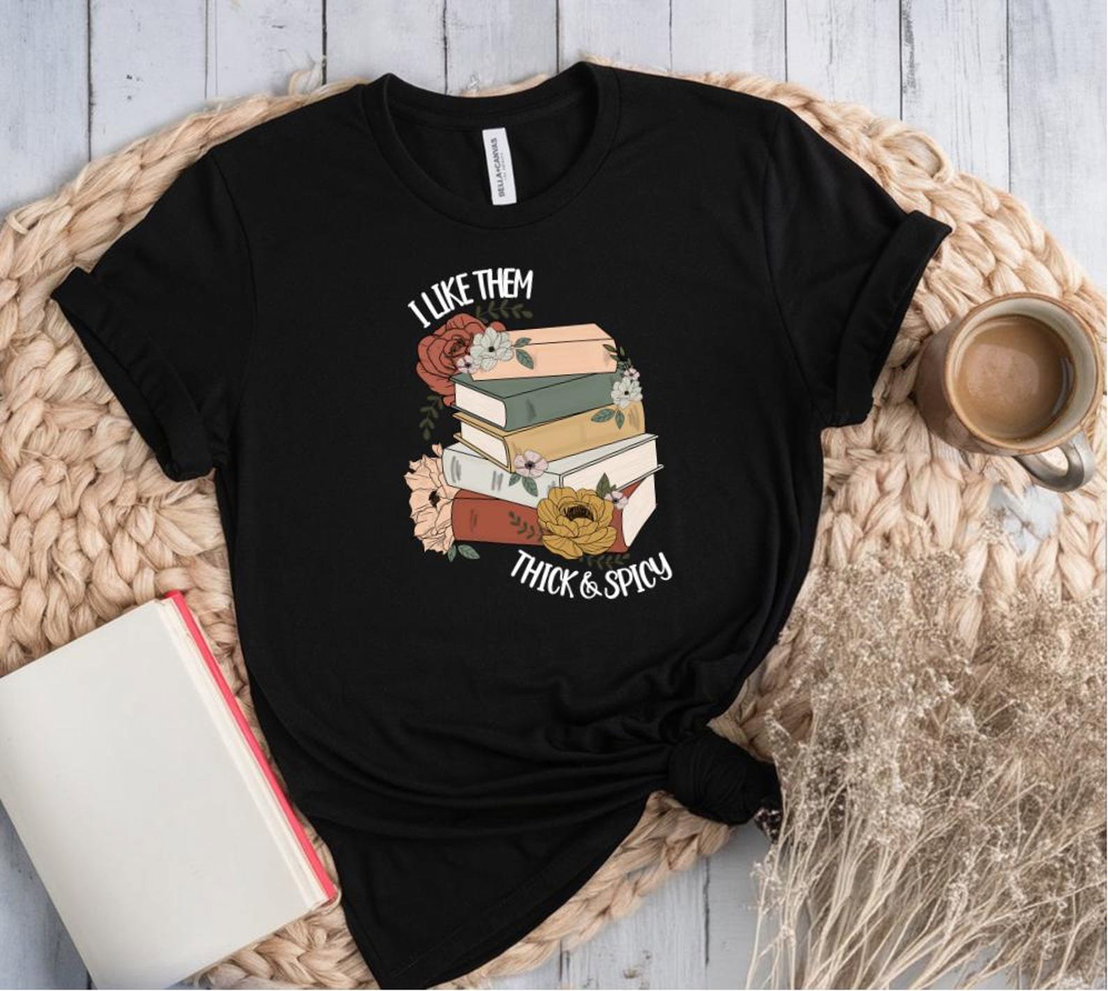 I Like Them Thick & Spicy Sweatshirt - Bookish Reader Gift 5