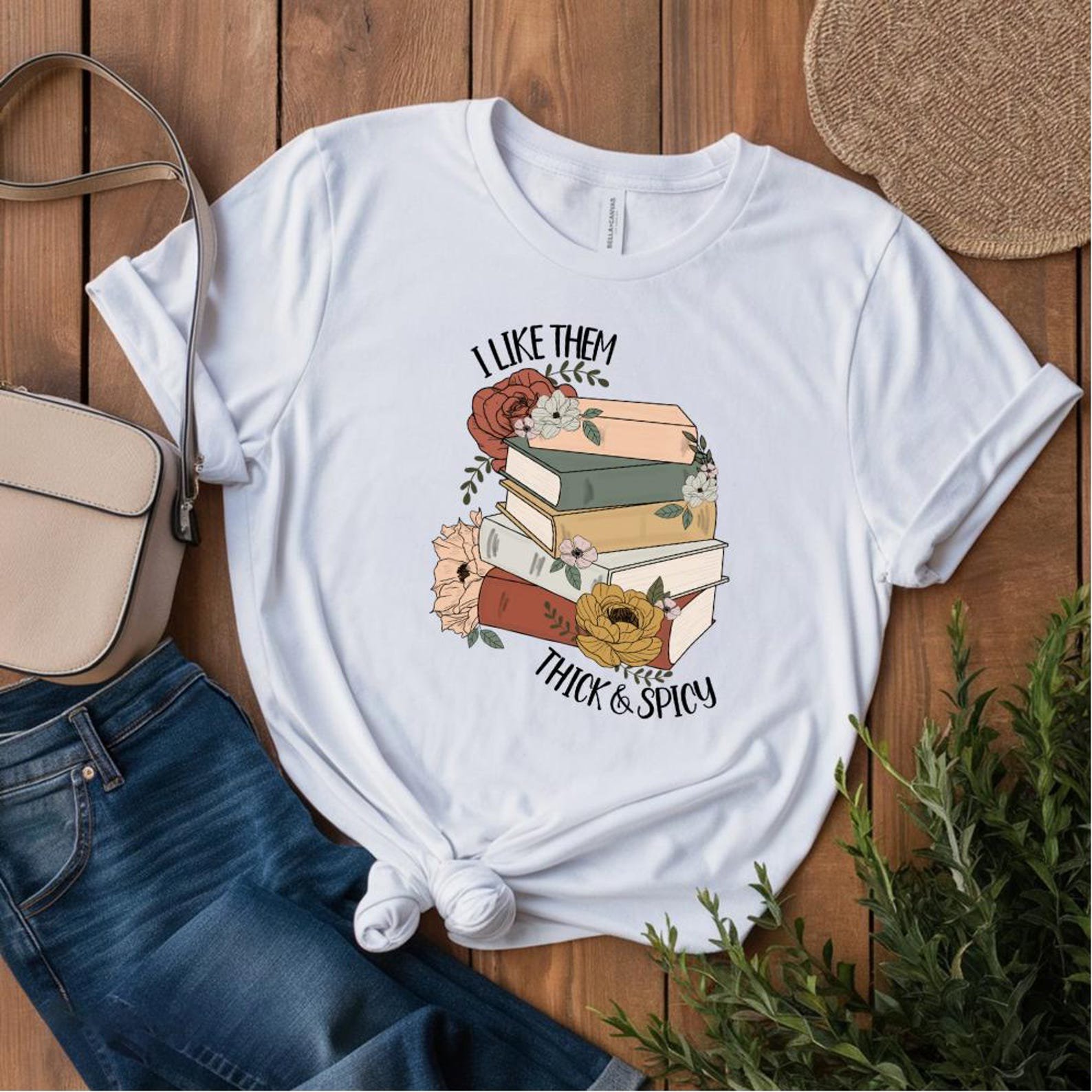 I Like Them Thick & Spicy Sweatshirt - Bookish Reader Gift 6