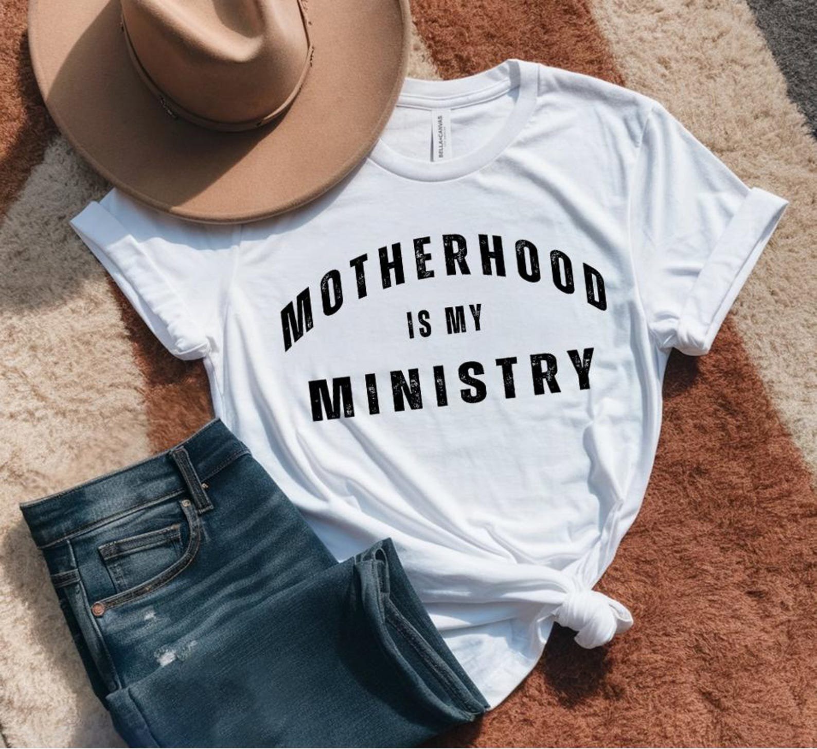 Motherhood is My Ministry Sweatshirt - Christian Gifts for Her 3