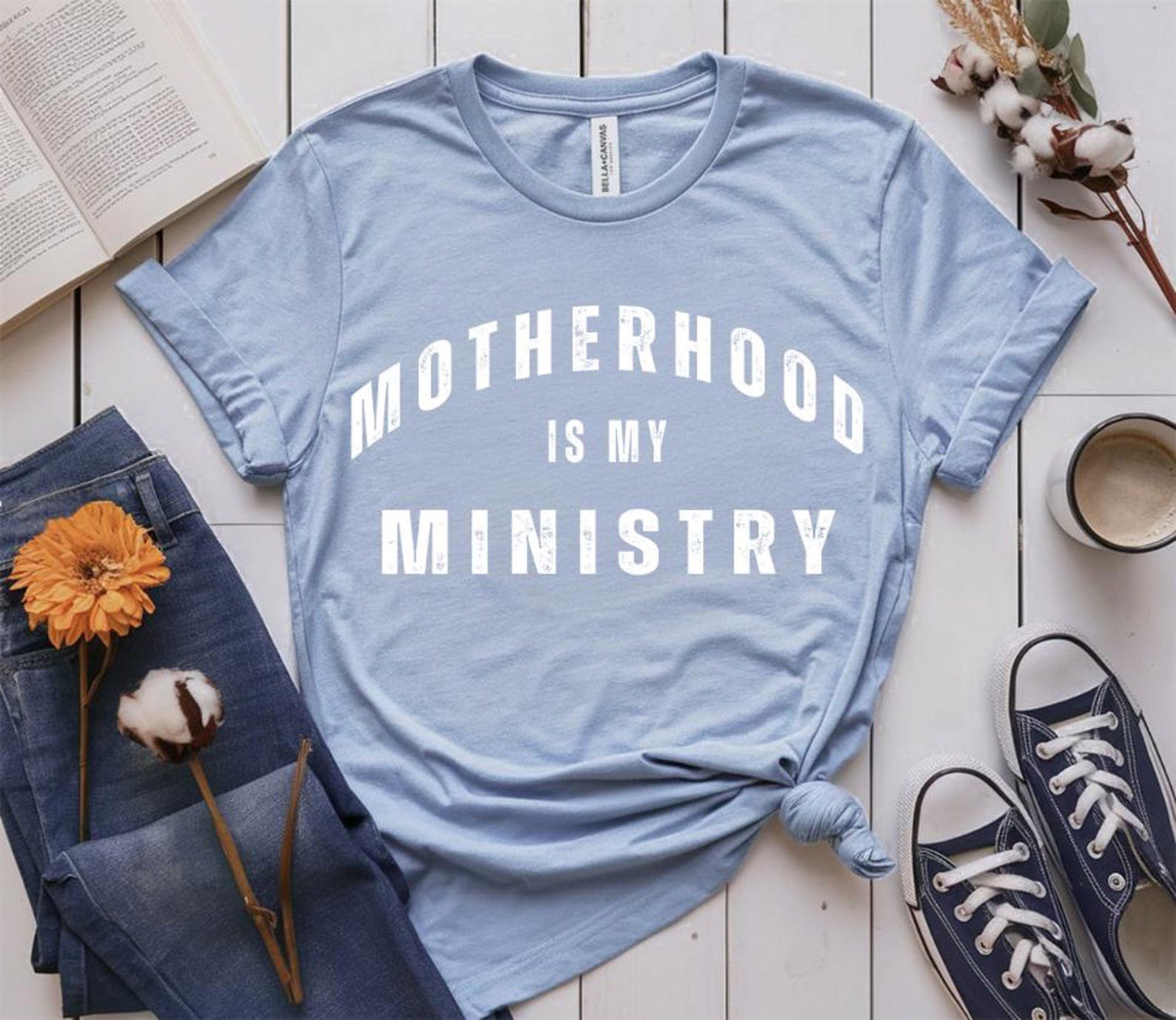 Motherhood is My Ministry Sweatshirt - Christian Gifts for Her 4