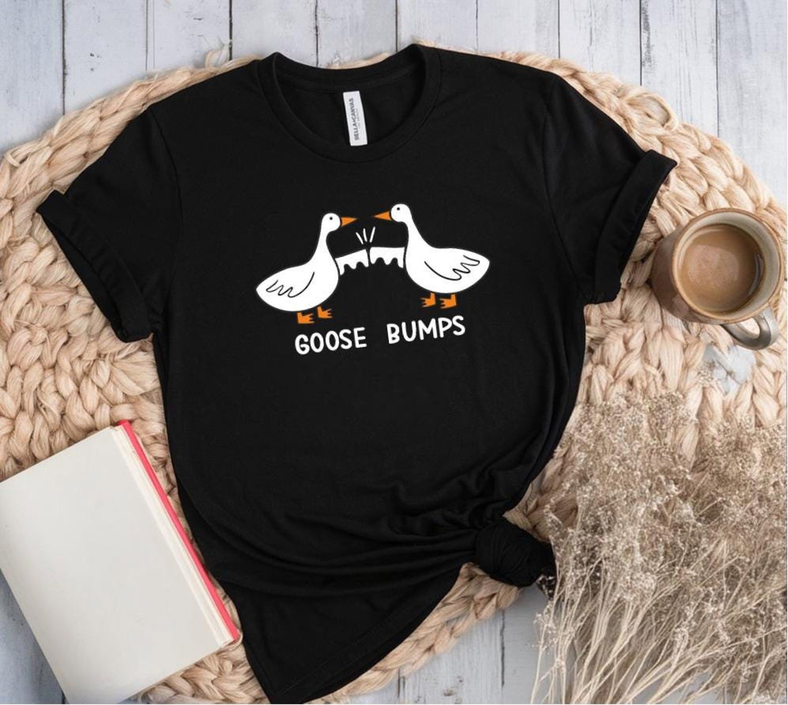 Goose Bumps Sweatshirt: Funny Animal Crewneck
