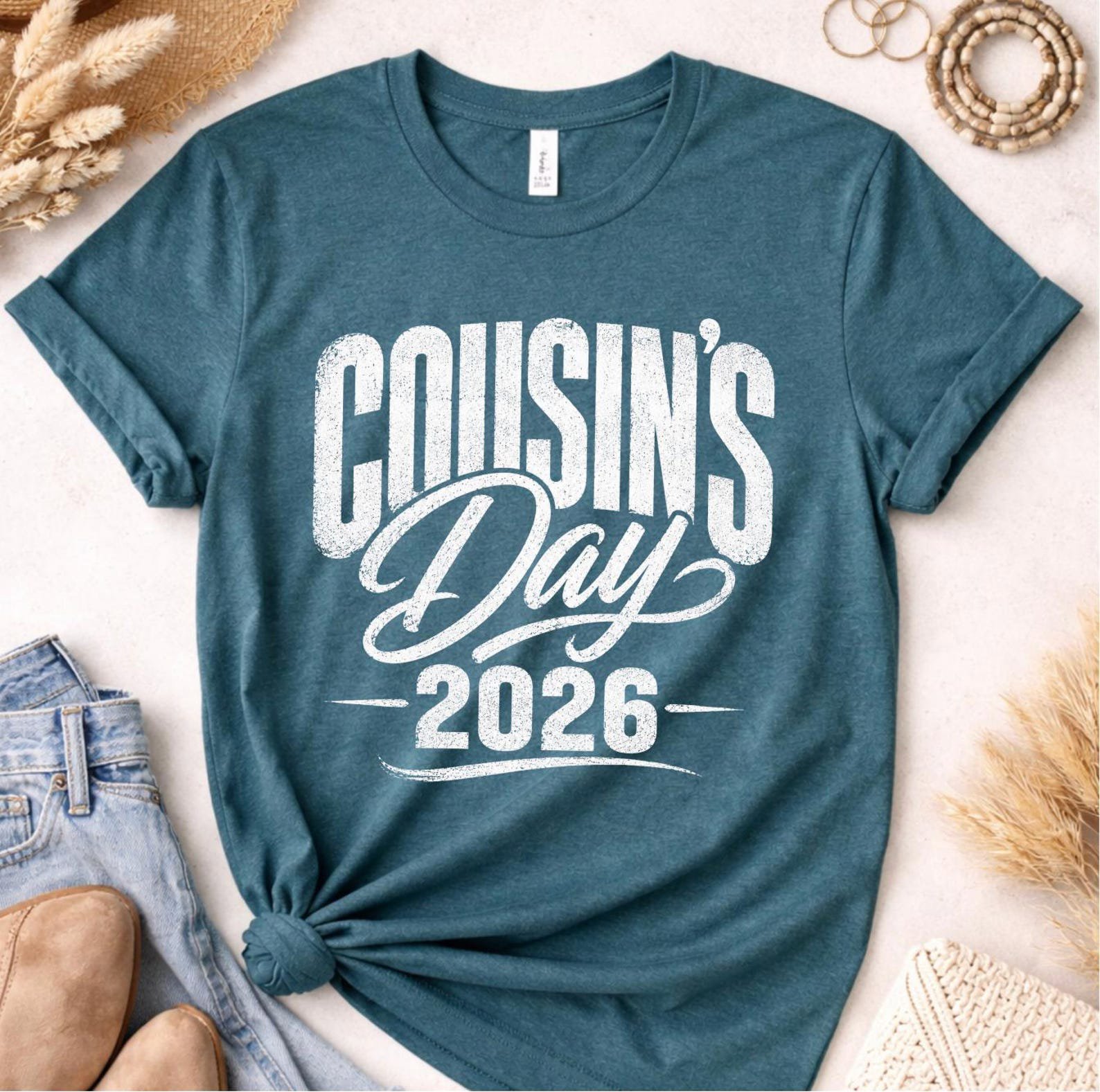 Plus Size Matching Cousins Trip Shirt,Family Beach Vacation Tee, Cousin's Day 2026 Sweatshirt 5