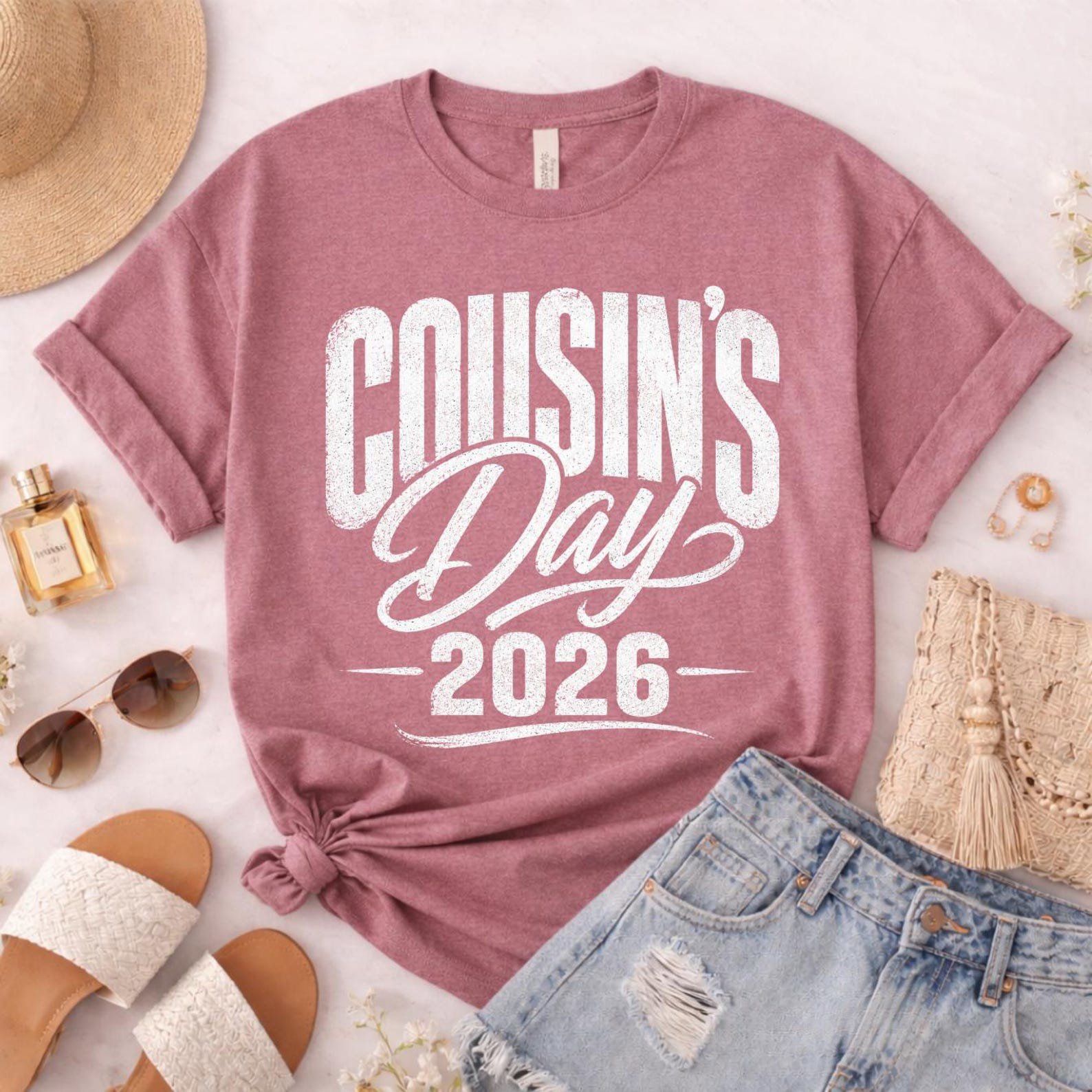 Plus Size Matching Cousins Trip Shirt,Family Beach Vacation Tee, Cousin's Day 2026 Sweatshirt 6