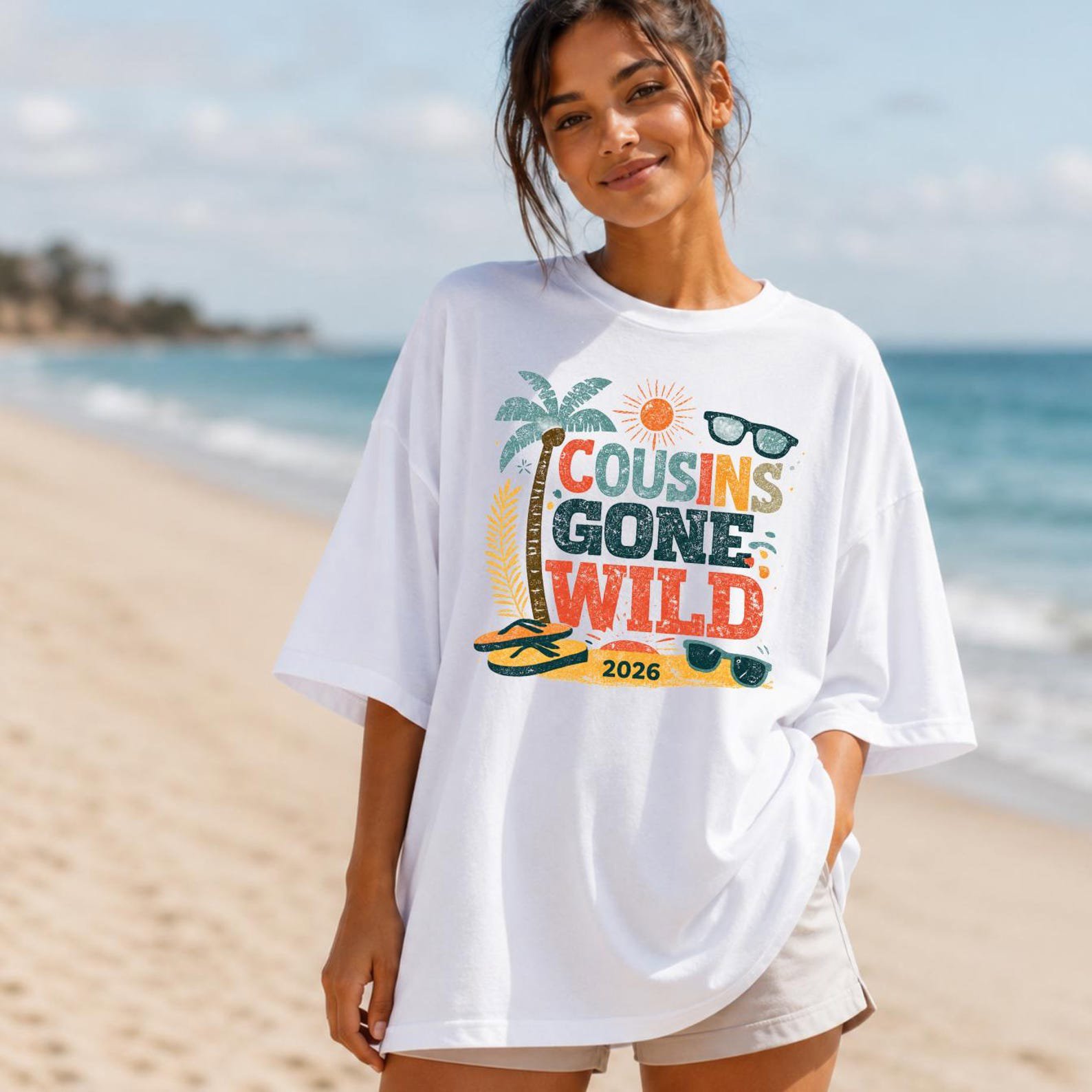 Matching Cousins Gone Wild Shirt for Family Vacations, Gatherings or Reuinions 13