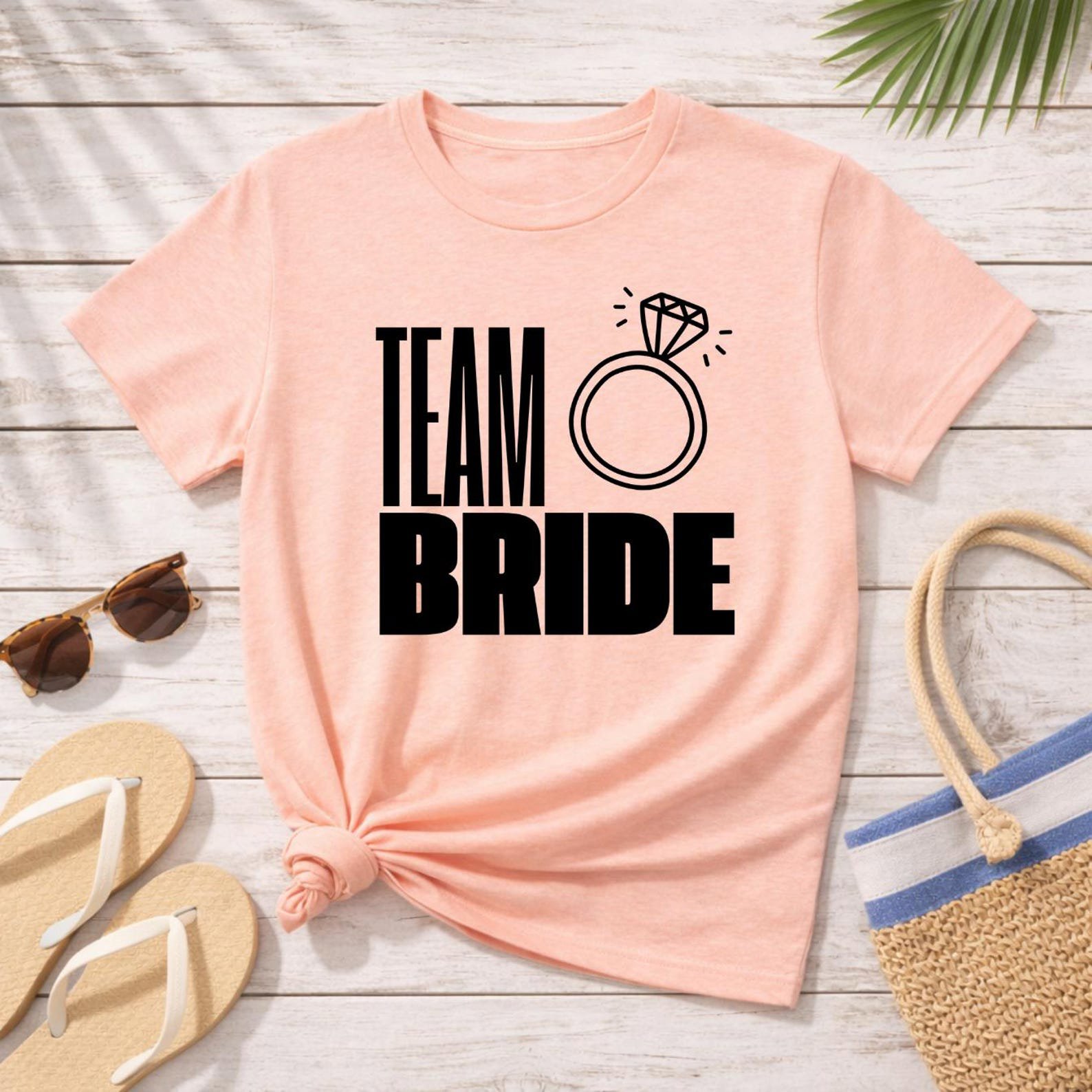 Custom Bridal Party Shirts, Bride Babe Shirt, Team Bride Shirts, Personalized Bachelorette Party Shirts, Matching Wedding Party Tees 8