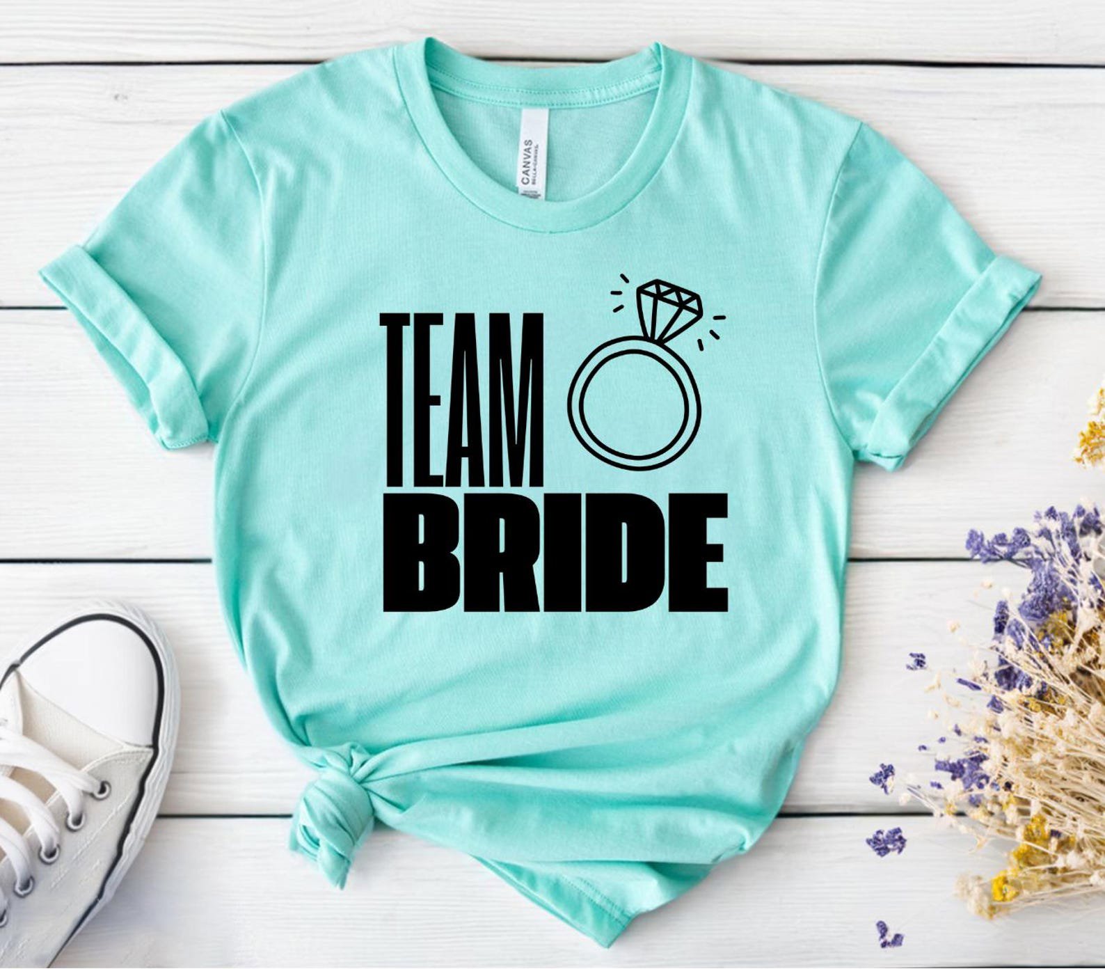 Custom Bridal Party Shirts, Bride Babe Shirt, Team Bride Shirts, Personalized Bachelorette Party Shirts, Matching Wedding Party Tees 10