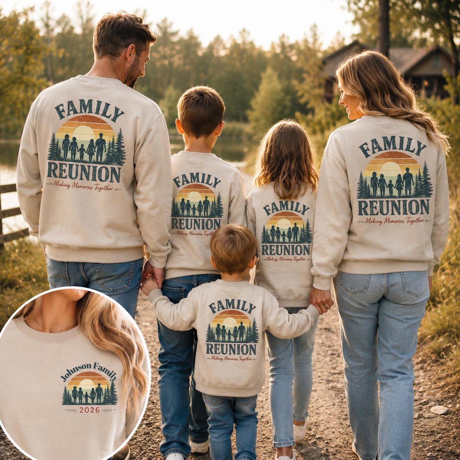 Family Reunion Personalized Shirts 2026, Matching Family Reunion Sweatshirt, Custom Family Gathering Shirt, Family Vacation Tee 1