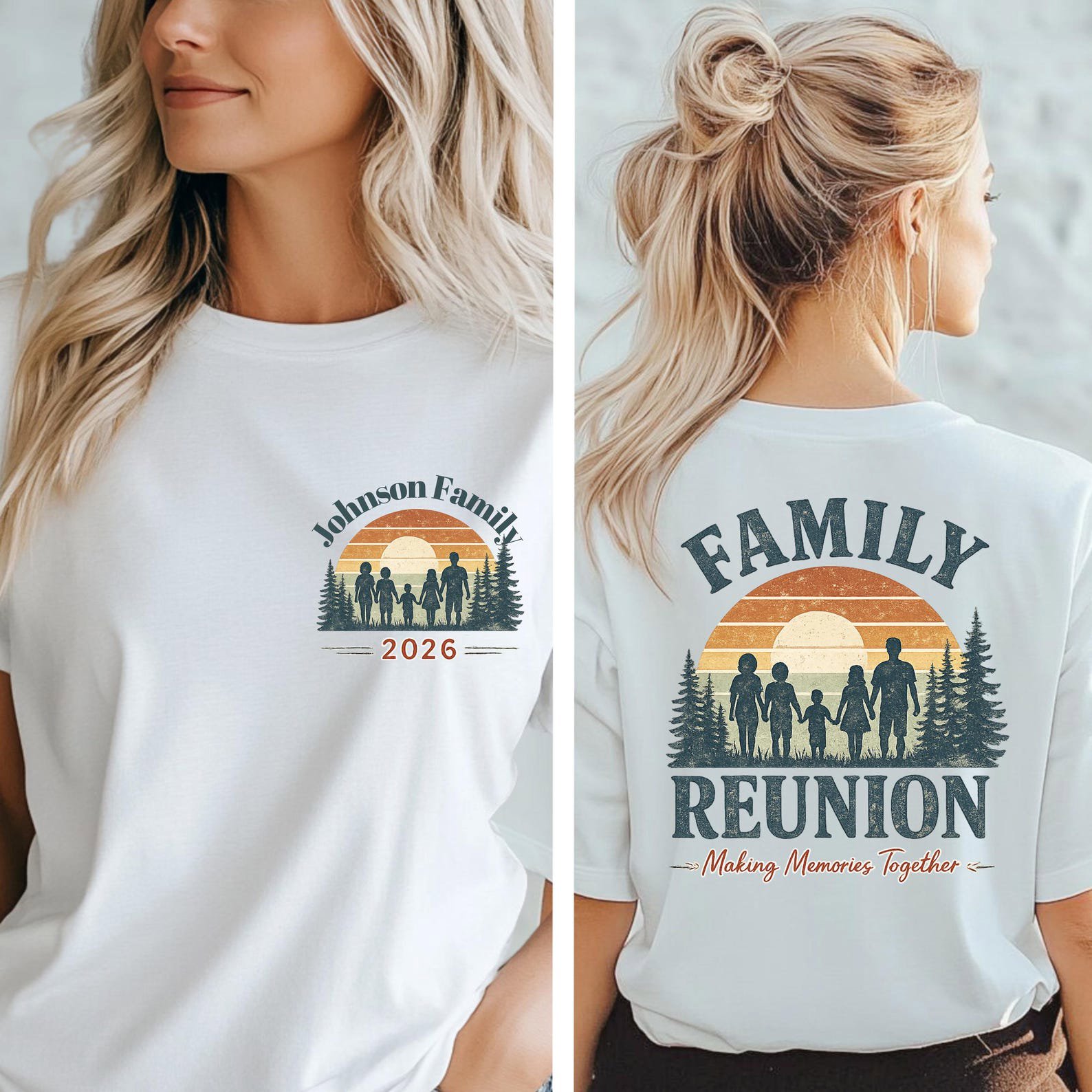 Family Reunion Personalized Shirts 2026, Matching Family Reunion Sweatshirt, Custom Family Gathering Shirt, Family Vacation Tee 4