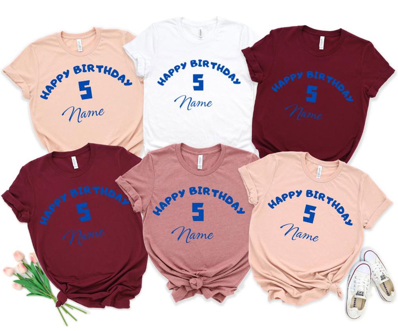 Custom Birthday Boy Shirt: Personalized Dinosaur Tee 2