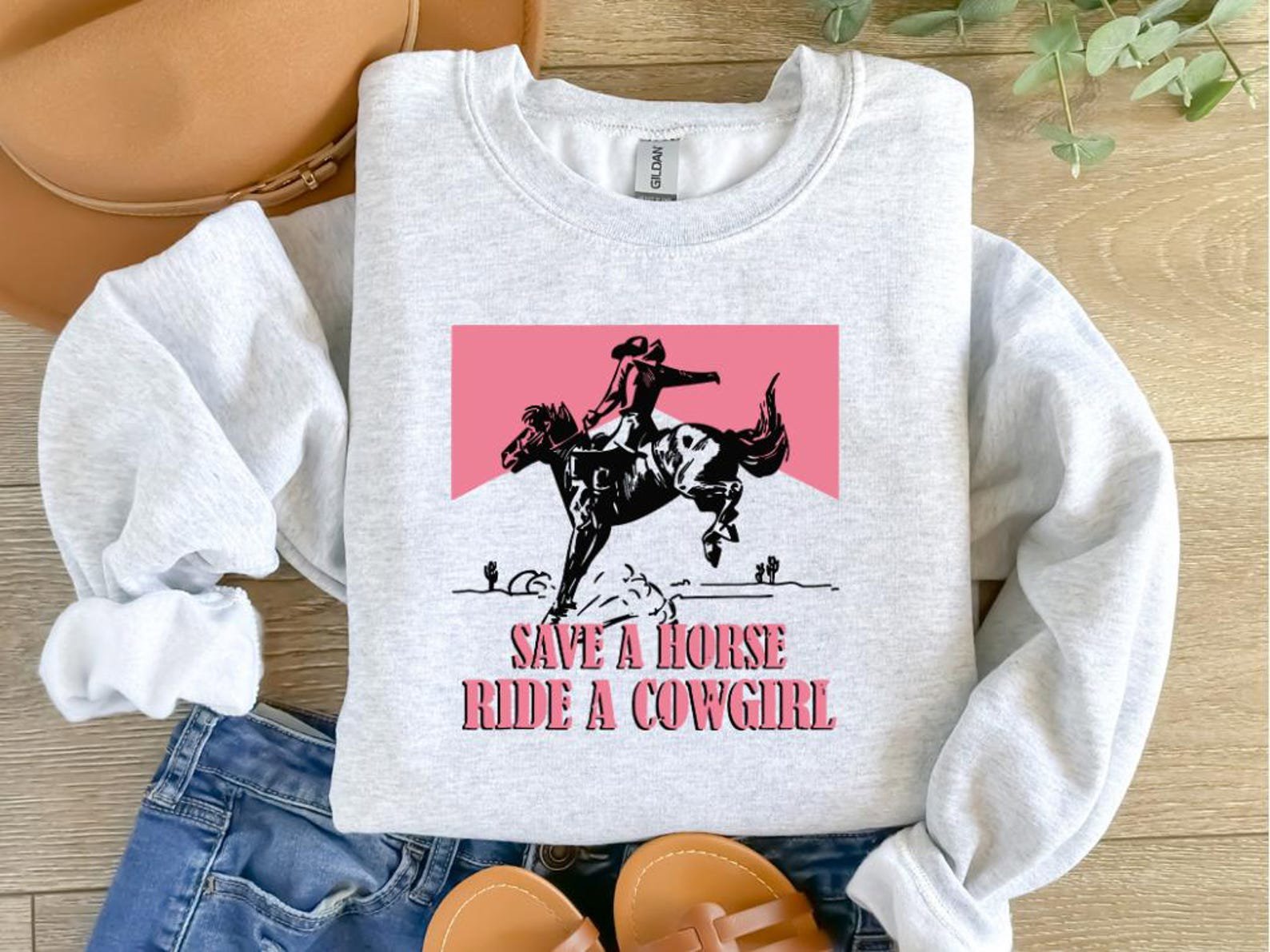 Save A Horse Ride A Cowgirl Shirt 3