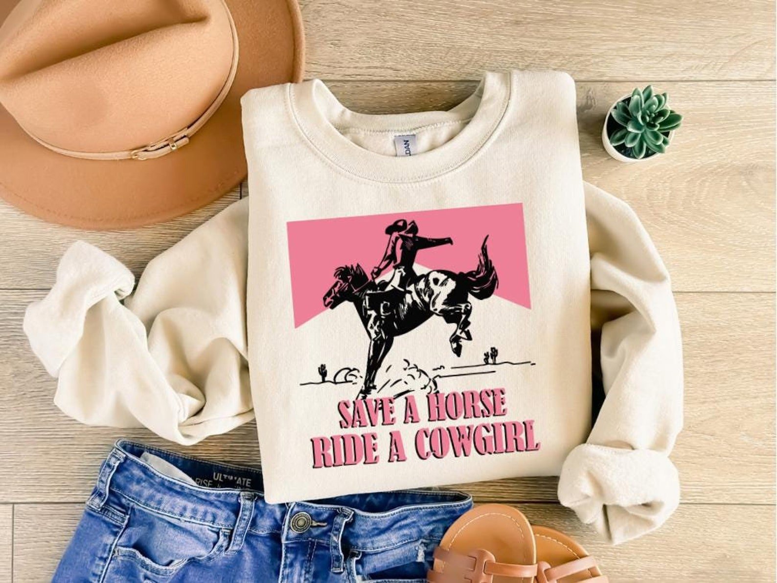 Save A Horse Ride A Cowgirl Shirt 1