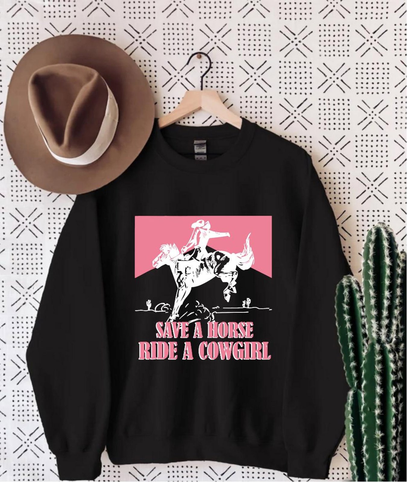 Save A Horse Ride A Cowgirl Shirt 2