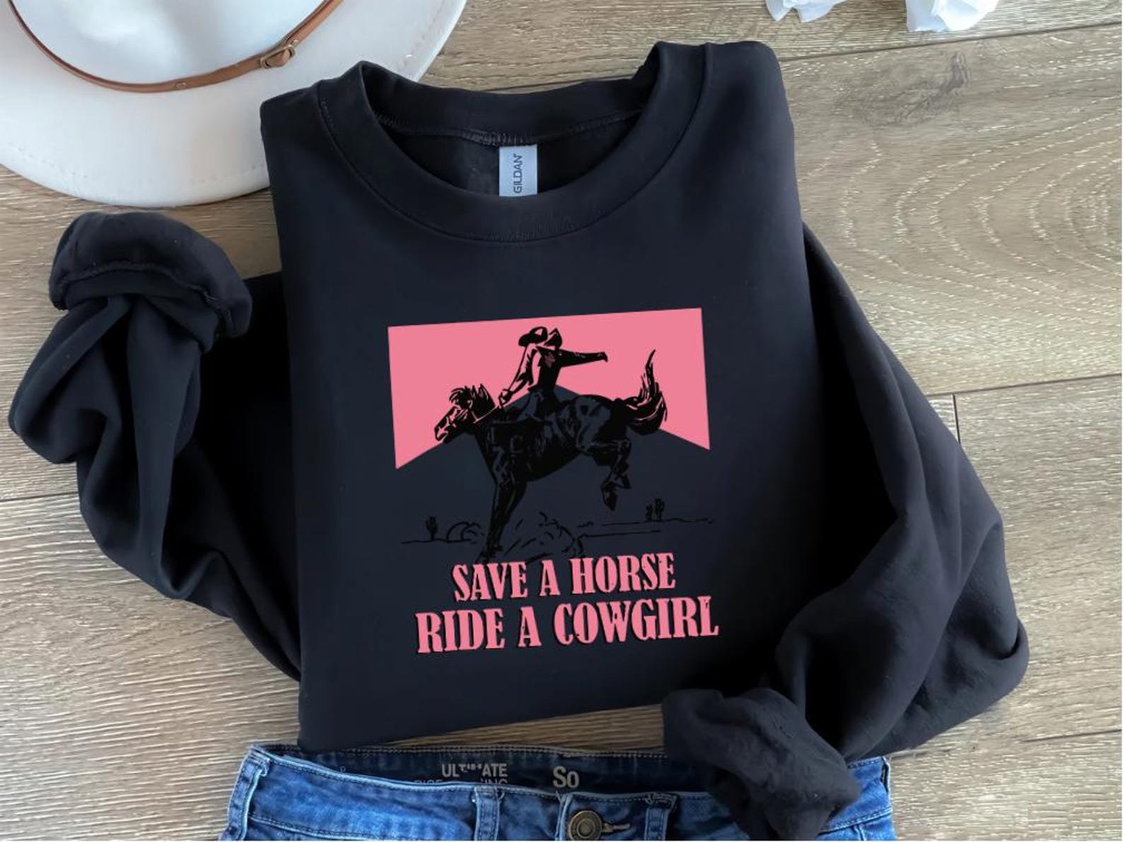 Save A Horse Ride A Cowgirl Shirt 5