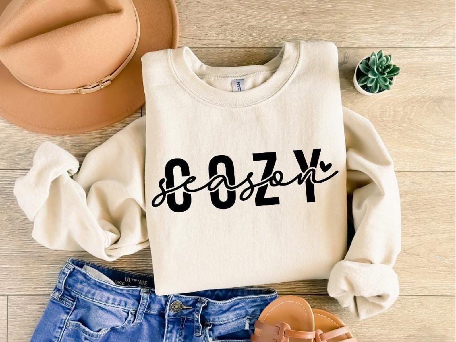 Cozy Season Winter Sweatshirt, Cozy Season Sweatshirt, Winter Sweatshirt, Holiday Sweatshirt, Gift for Christmas, Funny Winter Sweatshirt 1