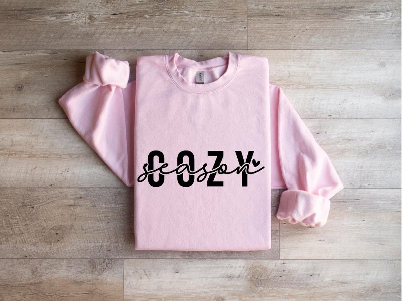 Cozy Season Winter Sweatshirt, Cozy Season Sweatshirt, Winter Sweatshirt, Holiday Sweatshirt, Gift for Christmas, Funny Winter Sweatshirt 6