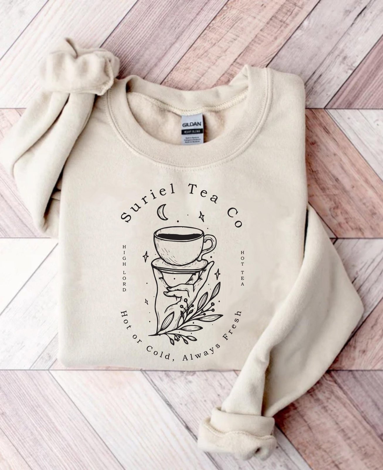 Suriel Tea Co Comfort Colors Shirt - A Court Of Thorns And Roses 5