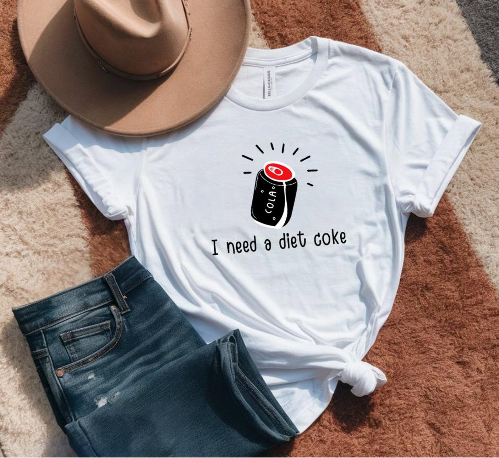 I Need A Diet Coke Shirt: Trendy Coke Sweatshirt 2
