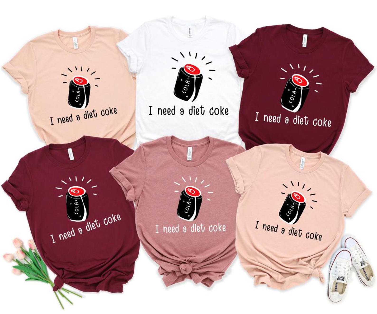 I Need A Diet Coke Shirt: Trendy Coke Sweatshirt 4