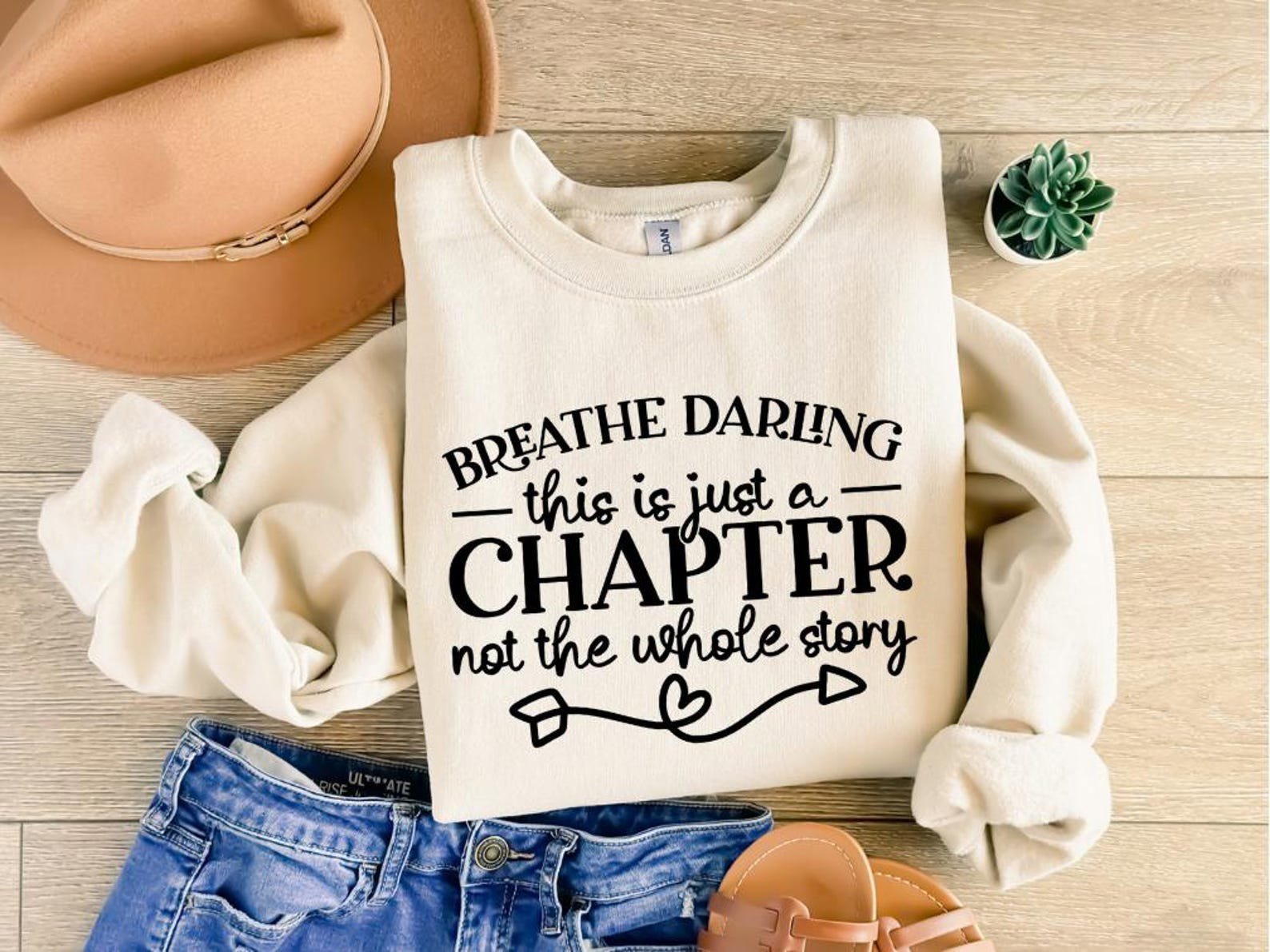 This Is Just a Chapter Not the Whole Story Sweatshirt, Inspirational Sweatshirt, Positive Sweatshirt, Strong Women Sweatshirt 2