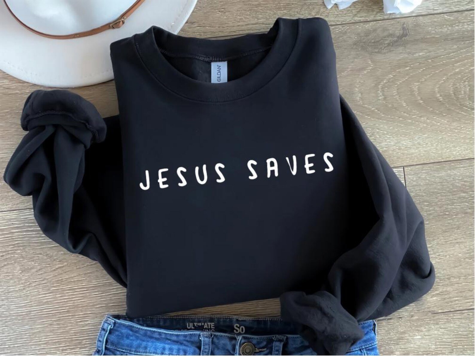 Jesus Saves T-Shirt: Christian Faith Bible Verse Shirt 3