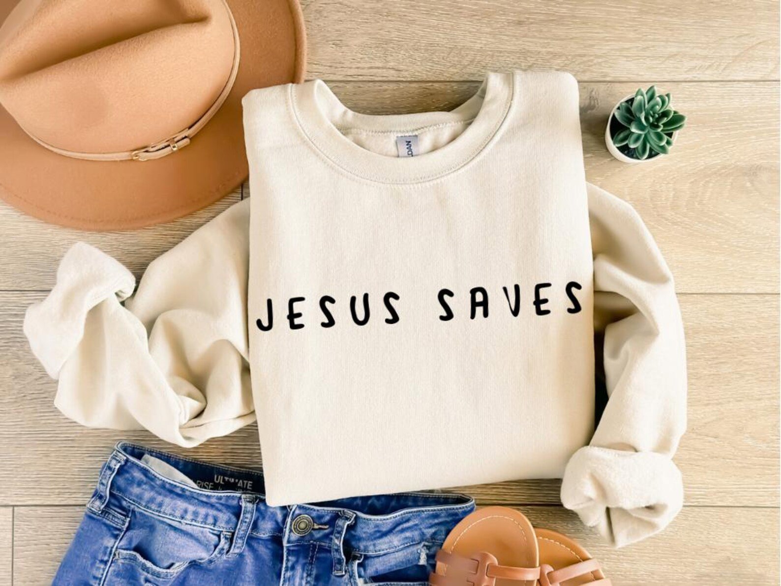 Jesus Saves T-Shirt: Christian Faith Bible Verse Shirt 2