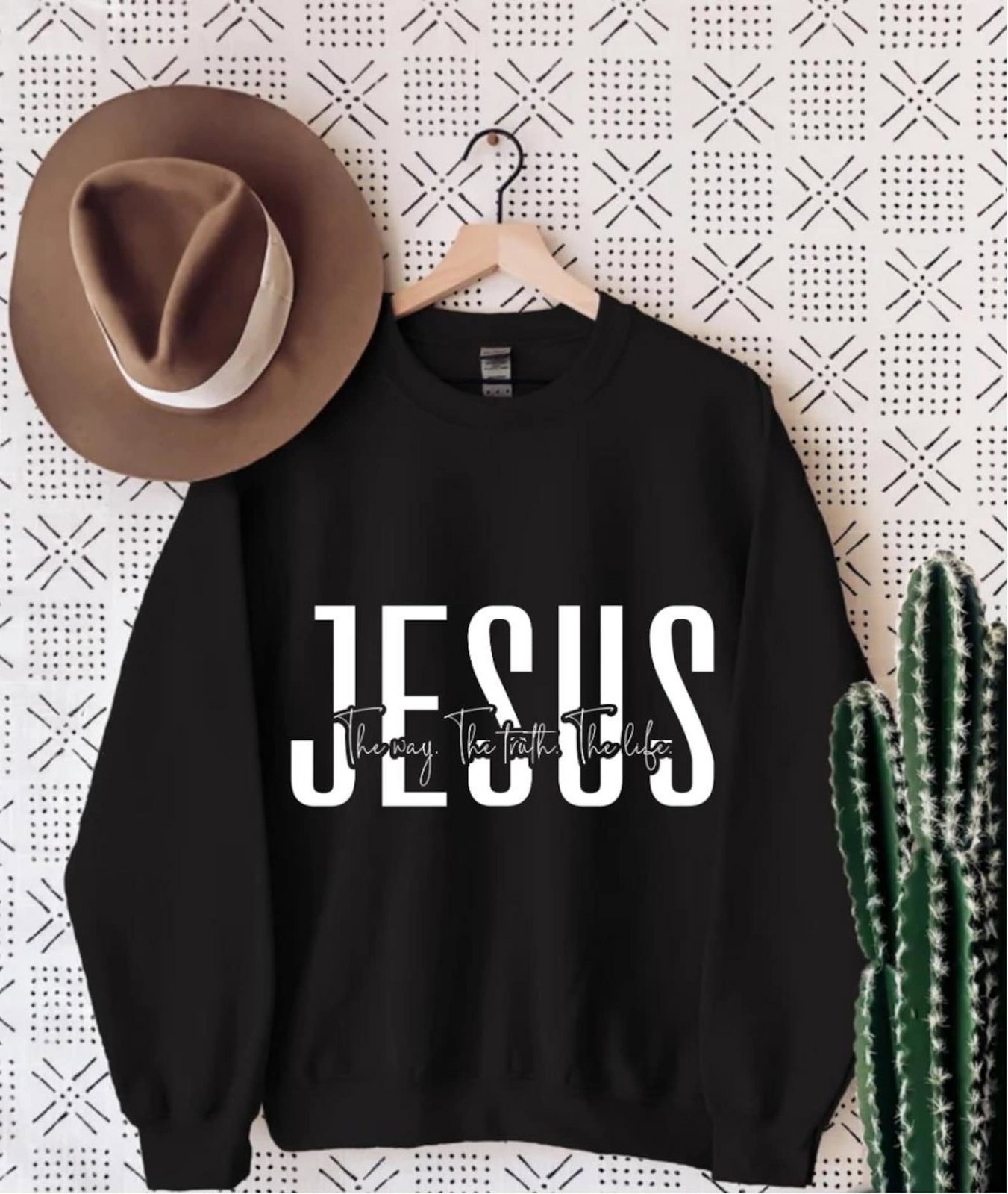 Jesus The Way Truth Life Shirt: Christian Gift 3