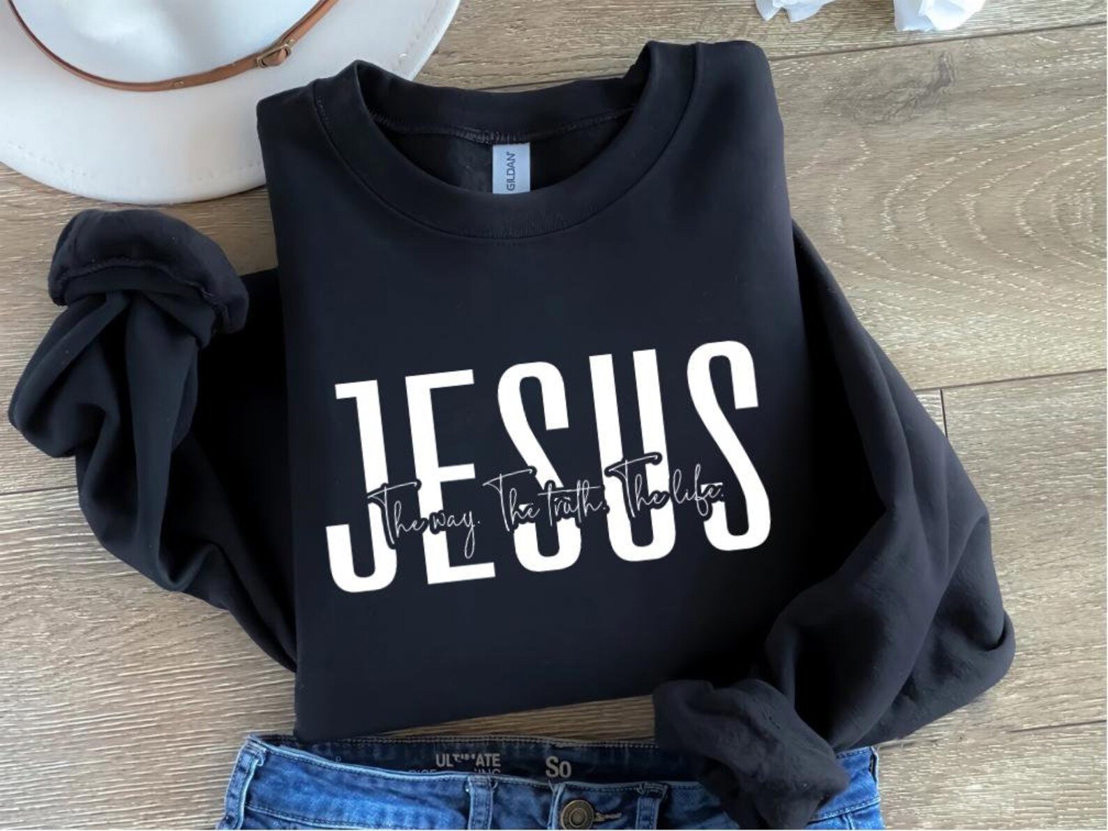 Jesus The Way Truth Life Shirt: Christian Gift 1