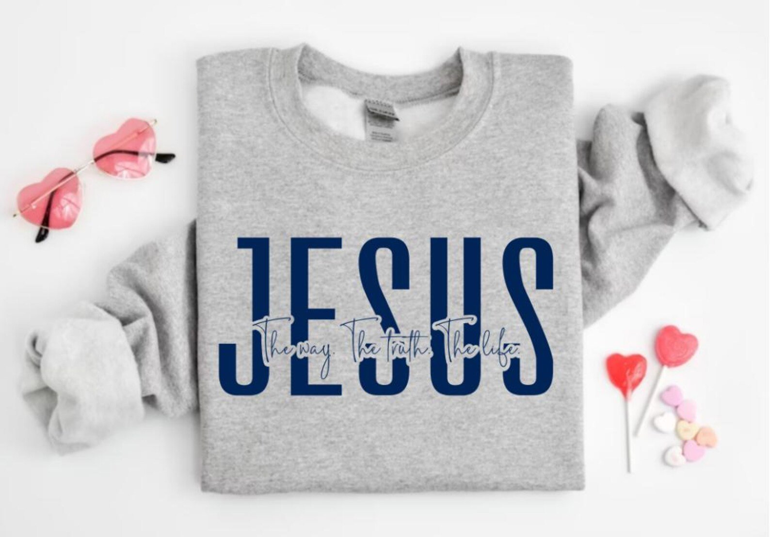 Jesus The Way Truth Life Shirt: Christian Gift 6