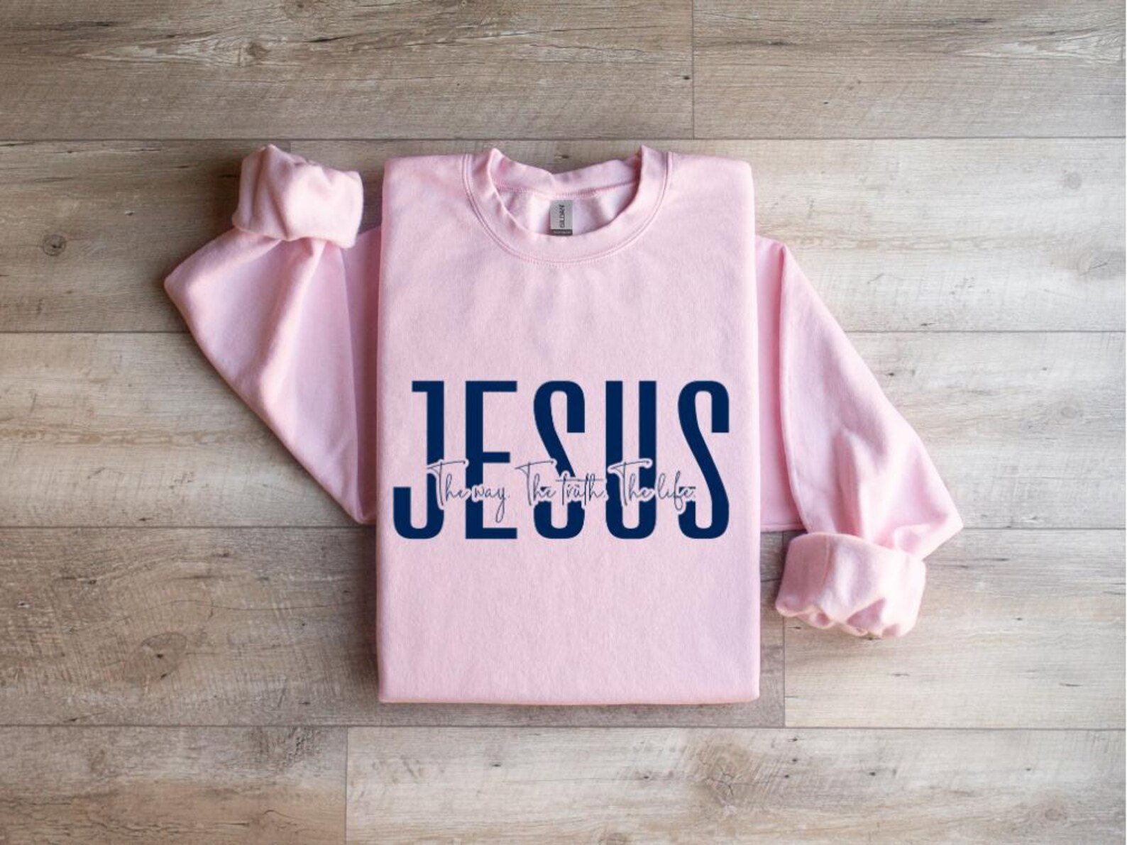 Jesus The Way Truth Life Shirt: Christian Gift 4