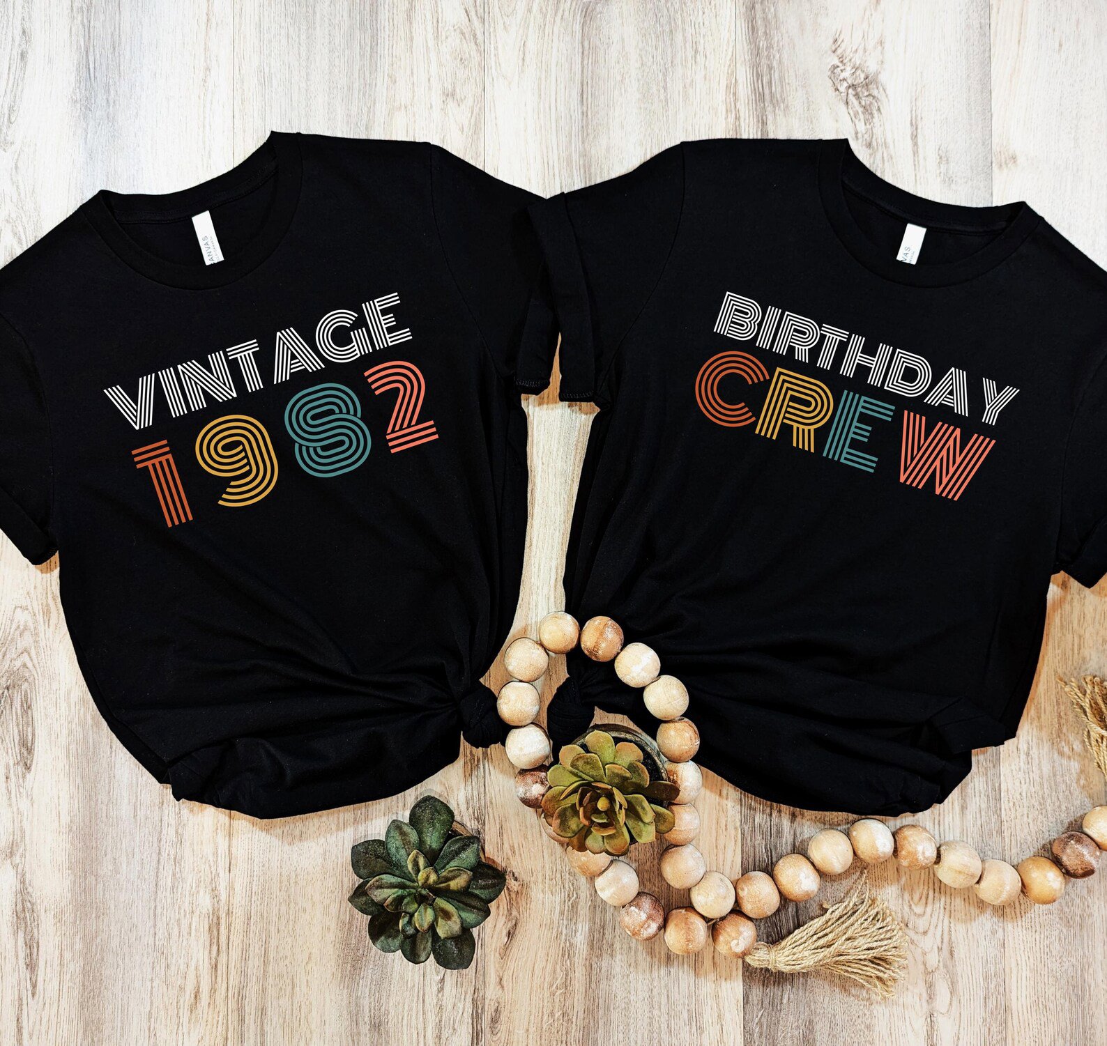 Custom Matching Birthday Shirt, Vintage Birthday Party Tee, Personalized Birthday Trip Tee, Retro Birthday Family Shirts, Custom Year 7