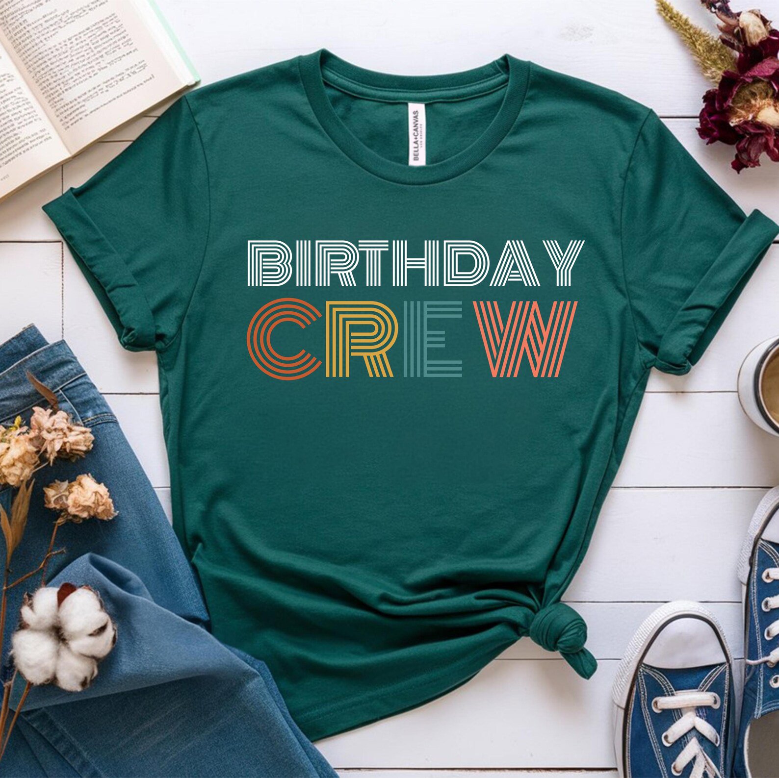 Custom Matching Birthday Shirt, Vintage Birthday Party Tee, Personalized Birthday Trip Tee, Retro Birthday Family Shirts, Custom Year 10