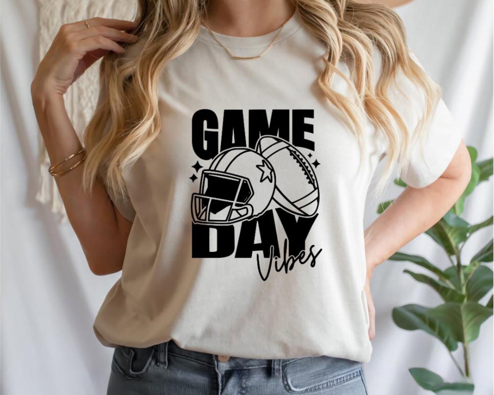 Game Day Vibes Shirt: Football Season Graphic Tee, Sports Mom Tee, Game Day bar hopping Shirts 5