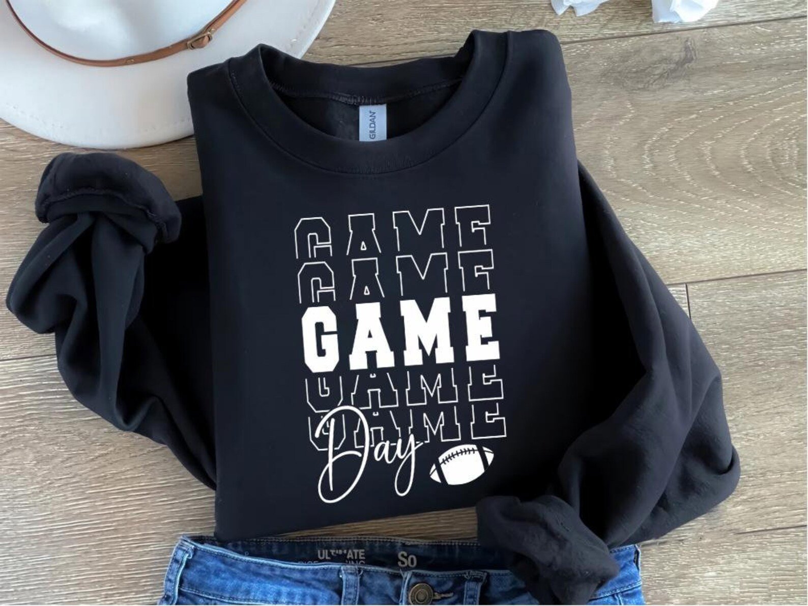 Game Day Football Graphic Tee: Sports Mom Shirt 2
