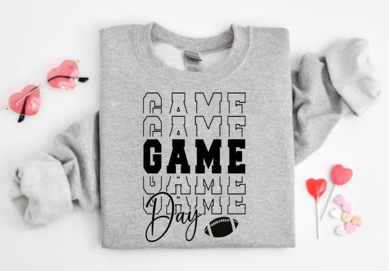 Game Day Football Graphic Tee: Sports Mom Shirt 5