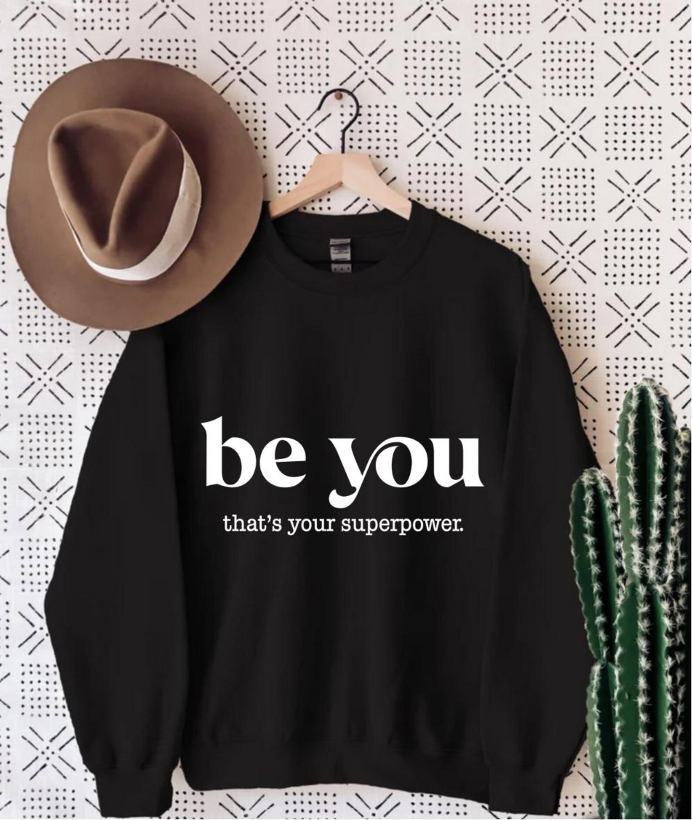 Be You Sweatshirt: Self Love Mental Health Inspirational Tee 5