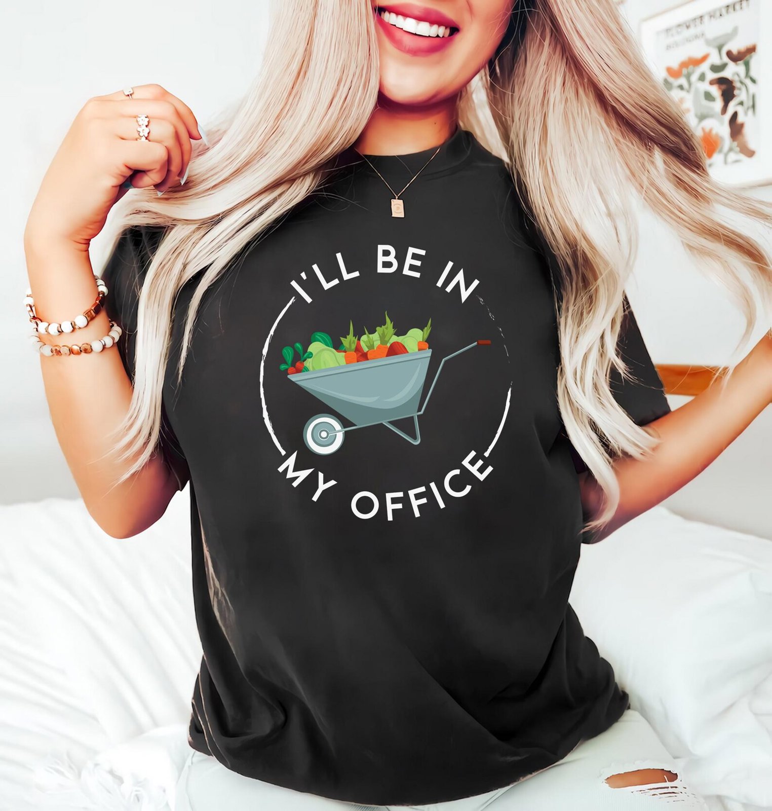 Garden Shirt: I'll Be In My Office, Gardener Gift 4