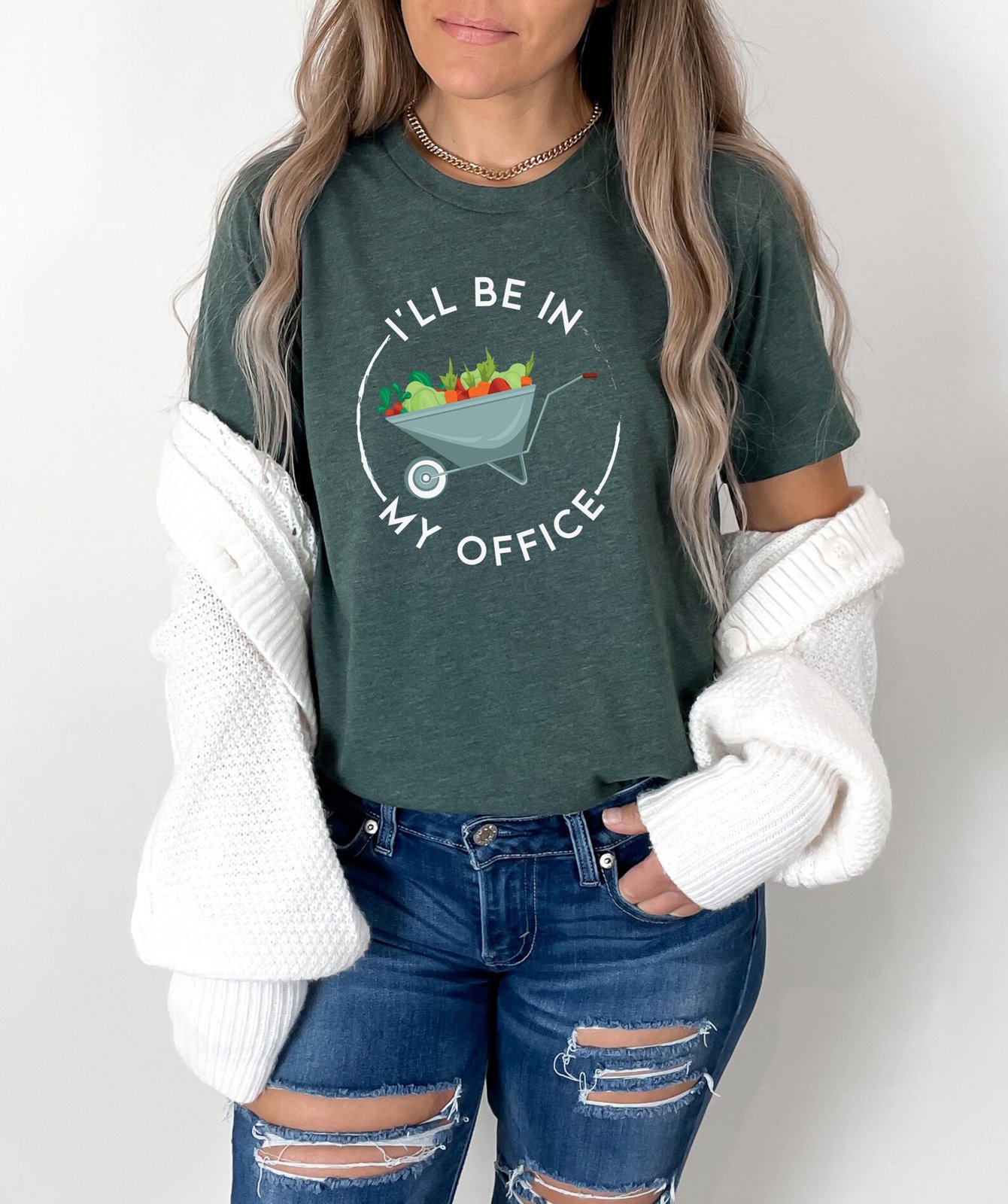 Garden Shirt: I'll Be In My Office, Gardener Gift 5