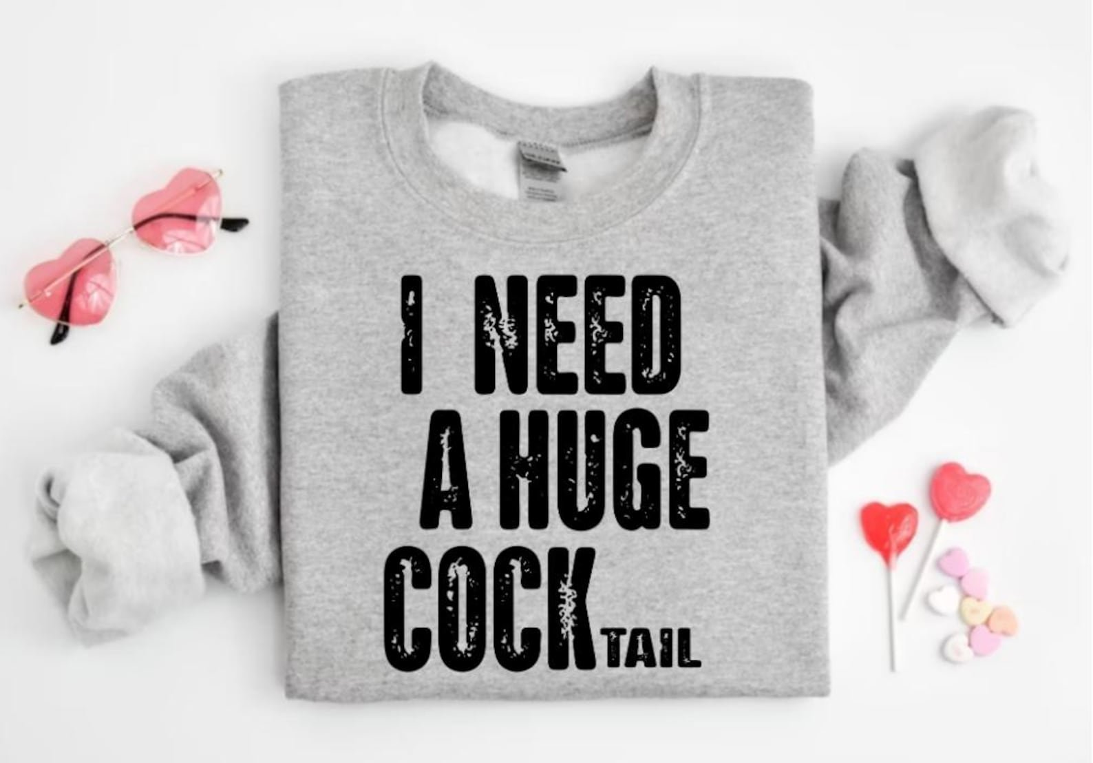 I Need a Huge COCKtail, Funny Adult Humor Drinking Gift T-Shirt, Inappropriate shirts 4