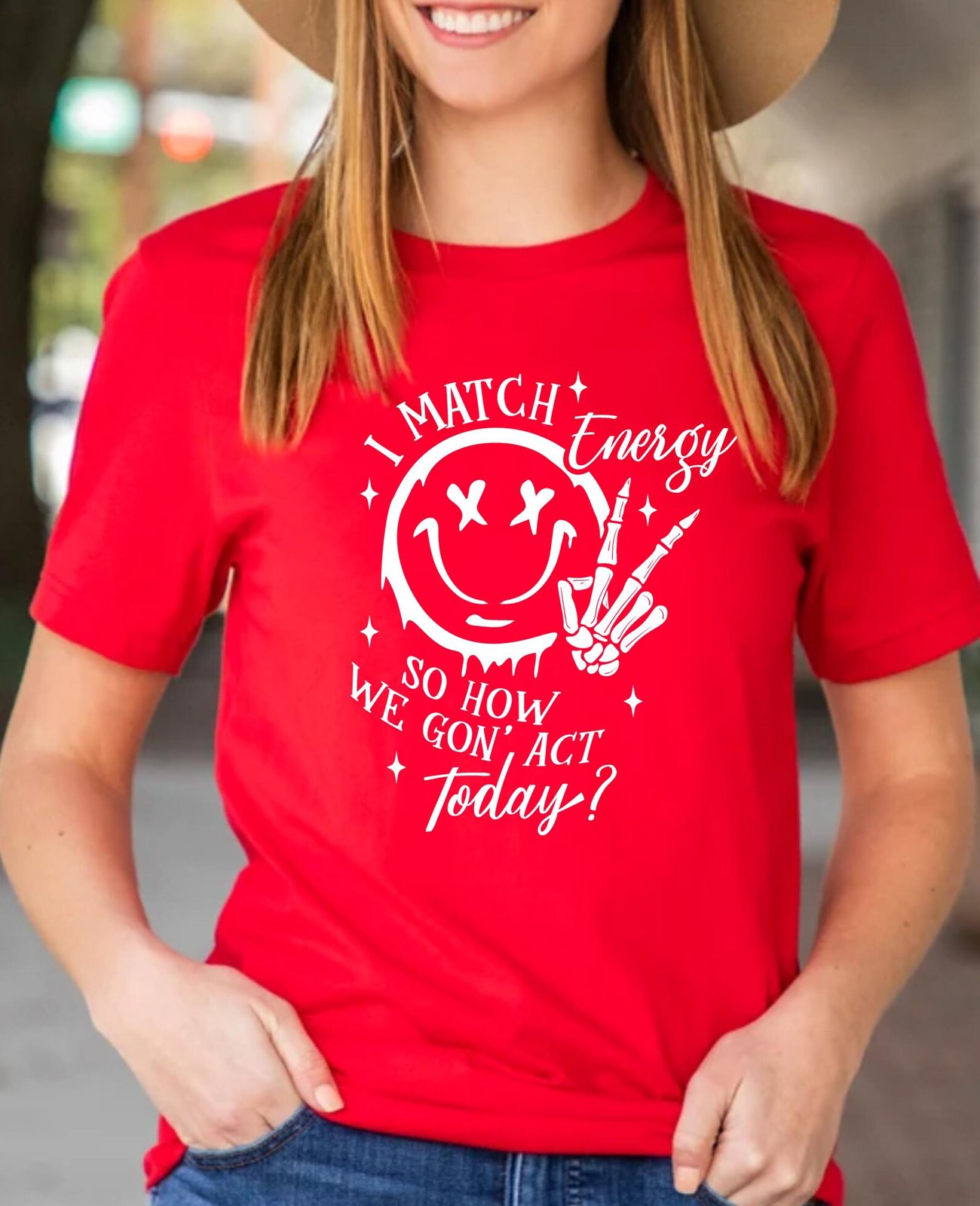 I Match Energy Shirt: Sarcastic Quote Graphic Tee 3