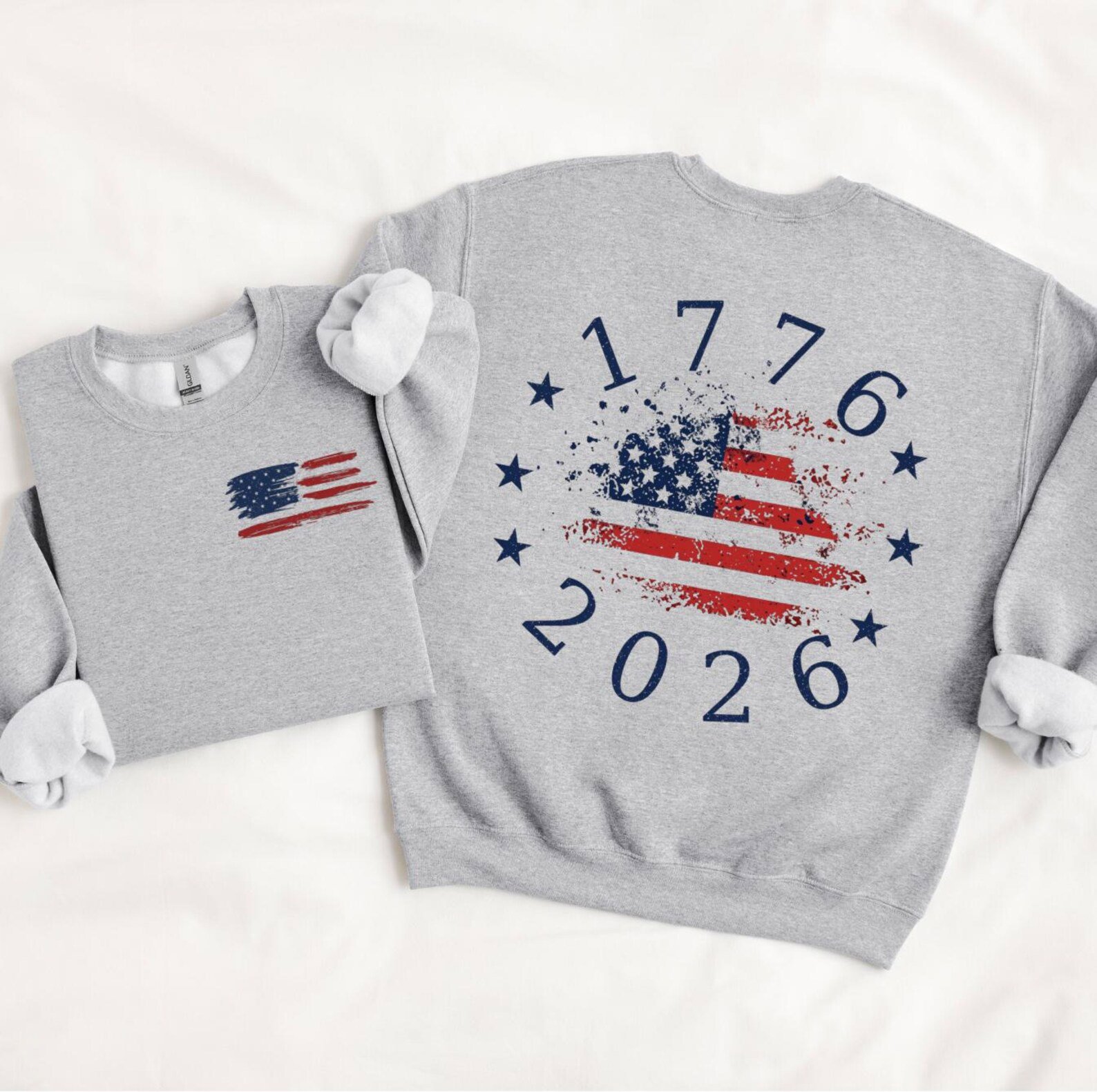 1776 2026 Patriotic Shirt, 4th of July Shirt, American Flag Tee, USA Independence Day Shirt, Red White Blue Tee 2