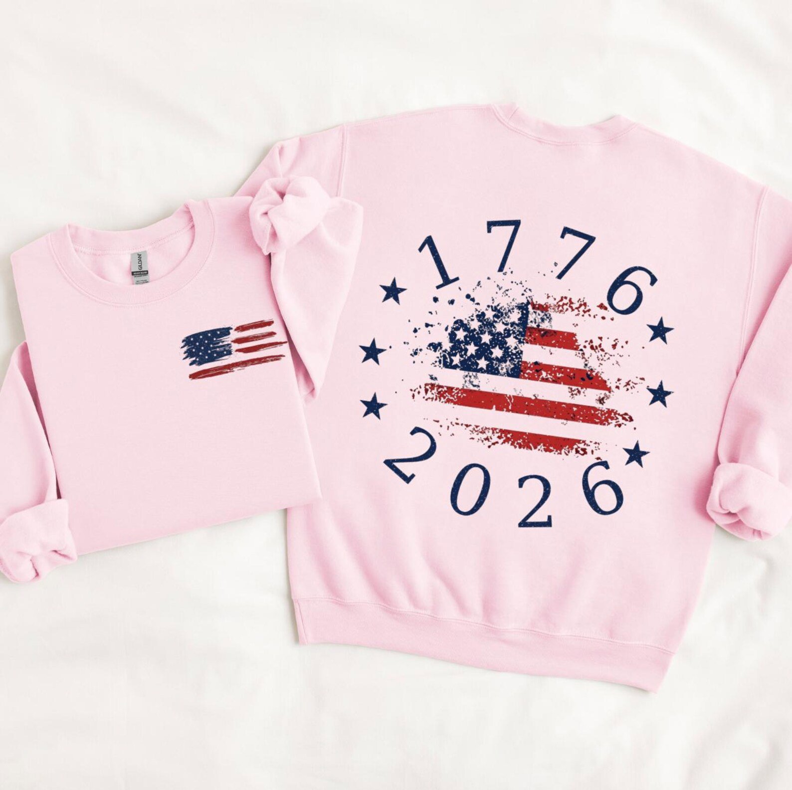 1776 2026 Patriotic Shirt, 4th of July Shirt, American Flag Tee, USA Independence Day Shirt, Red White Blue Tee 5