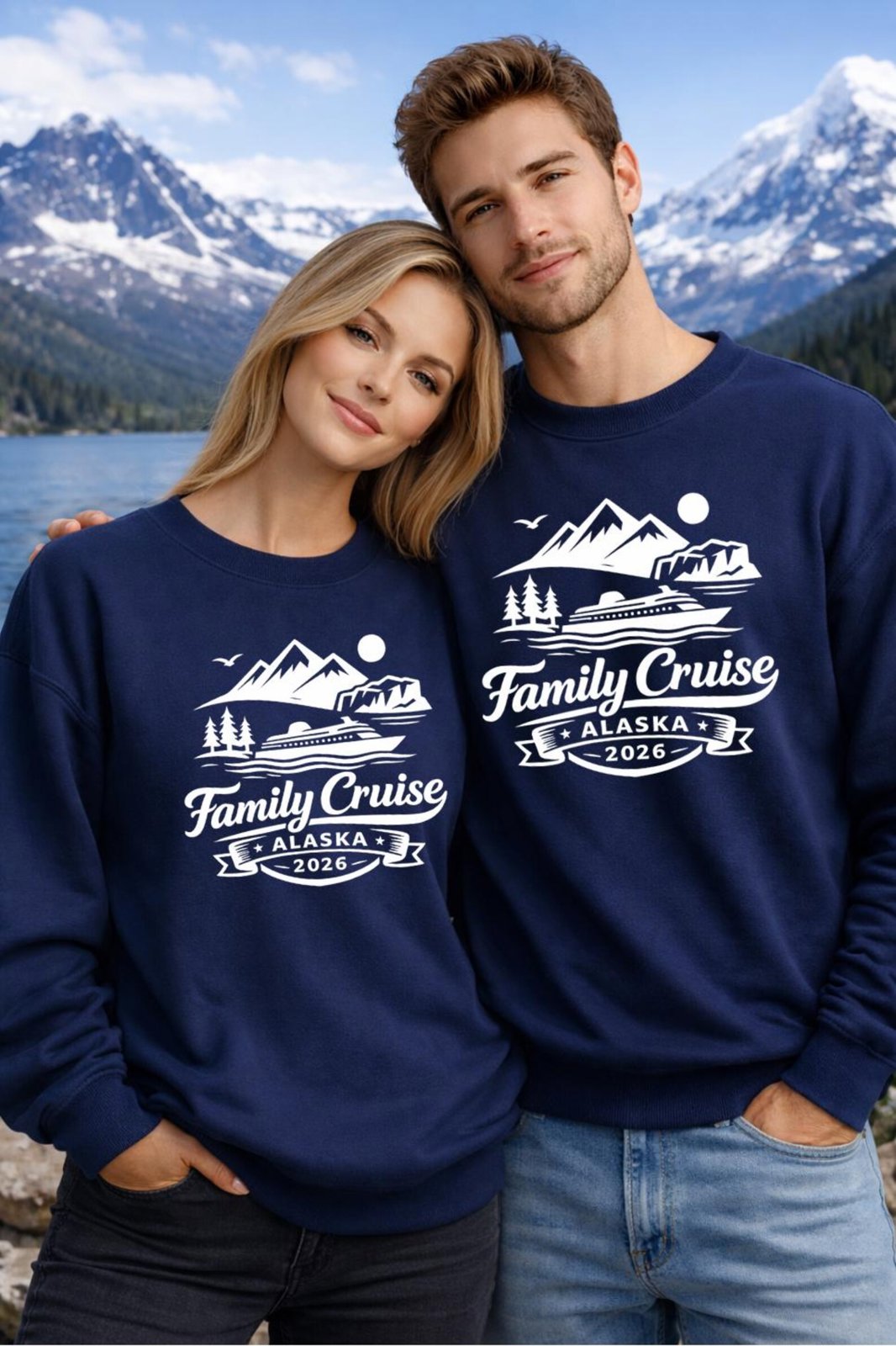 Alaska Family Cruise 2026 Sweatshirt, Matching Alaska Cruise Shirts, Alaska Trip Shirts, Matching Family Cruise Tee, Alaska Vacation Outfit 2