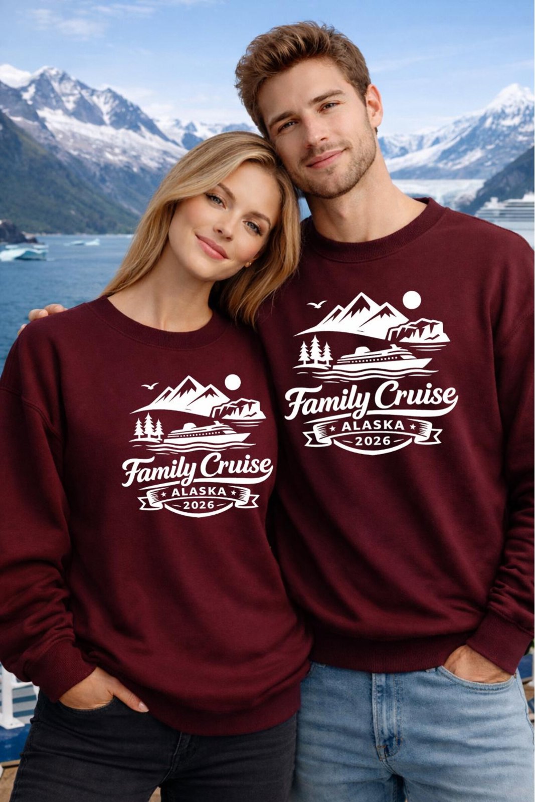 Alaska Family Cruise 2026 Sweatshirt, Matching Alaska Cruise Shirts, Alaska Trip Shirts, Matching Family Cruise Tee, Alaska Vacation Outfit 6