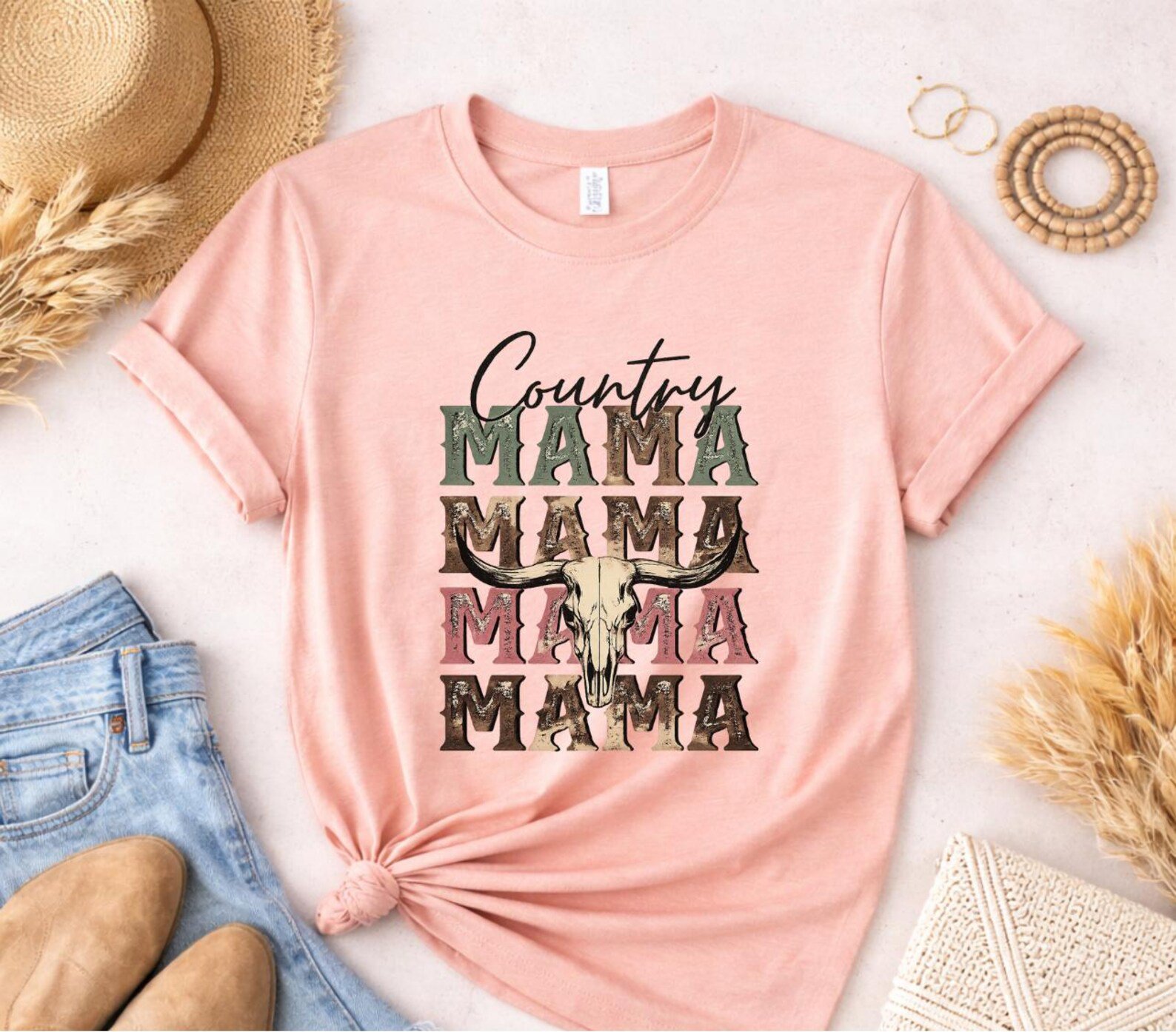 Country Mama Shirt, Western Mama Tee, Cowgirl Mom Shirt, Country Mom Graphic Tee, Western Mom Gift, Mama T Shirt, Southern Mama Sweatshirt 2