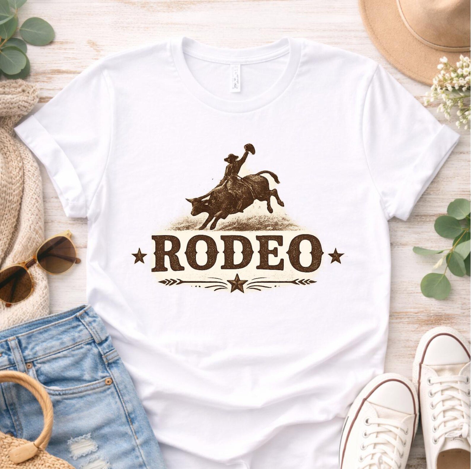 Rodeo Sweatshirt, Western Rodeo Shirt, Cowboy Rodeo Outfit, Houston Rodeo Sweatshirt, Country Concert Crewneck, Western Graphic 1