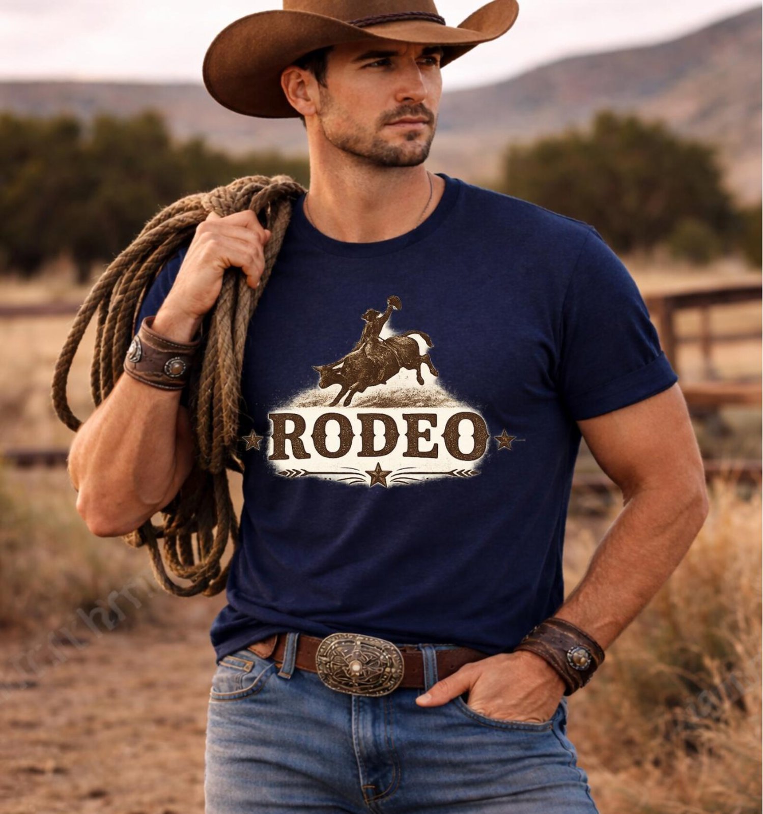 Rodeo Sweatshirt, Western Rodeo Shirt, Cowboy Rodeo Outfit, Houston Rodeo Sweatshirt, Country Concert Crewneck, Western Graphic 2