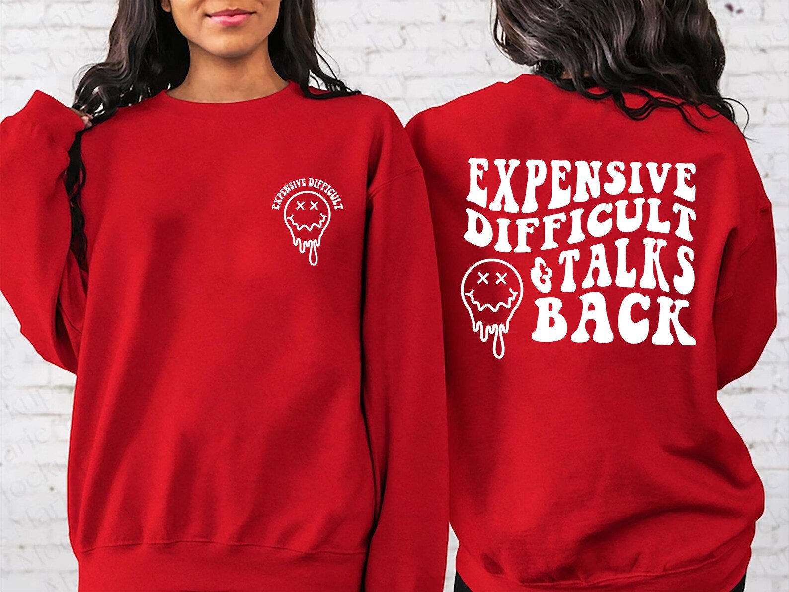 Expensive Difficult Talks Back Shirt: Funny Retro Quote 4