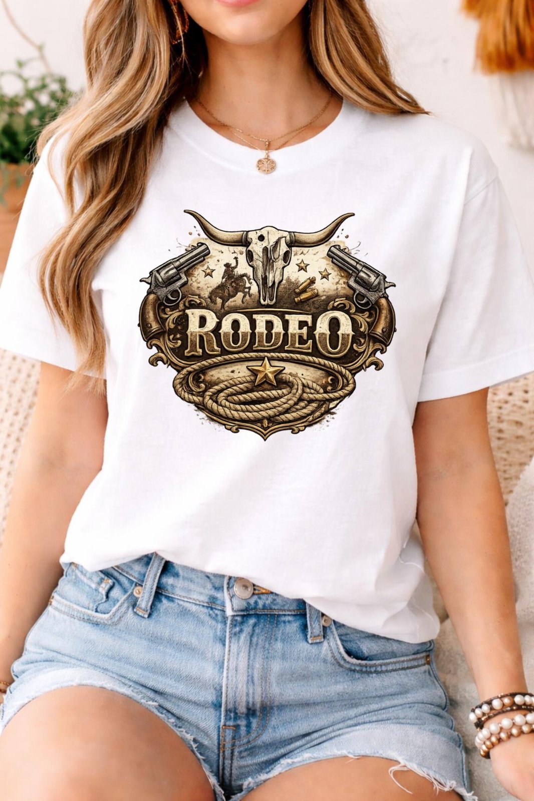 Rodeo Western Shirt, Cowgirl Crewneck, Vintage Rodeo Shirt, Western Longhorn Sweatshirt, Country Rodeo Outfit, Rodeo Matching Couple Tee 12