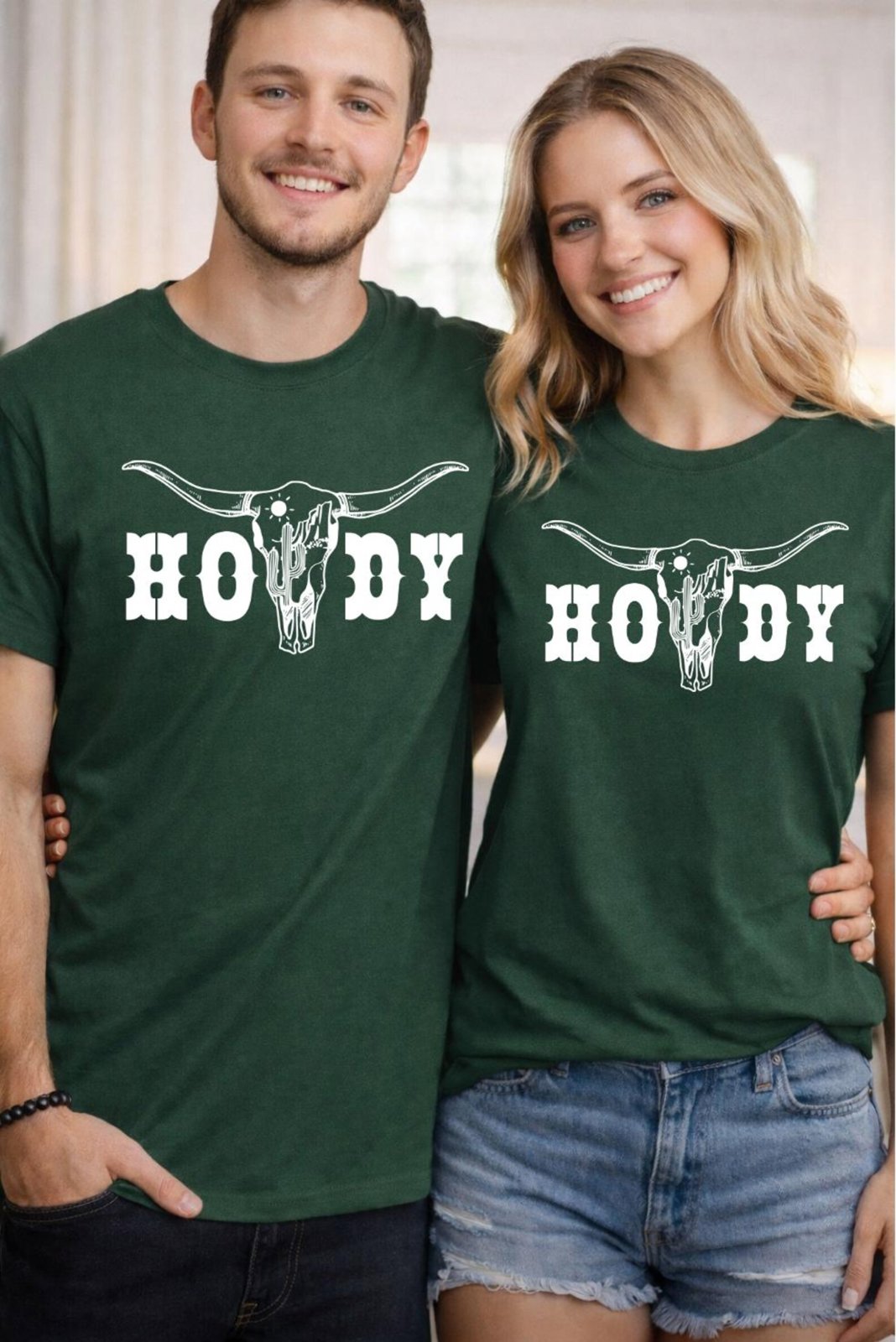 Howdy Longhorn Skull Shirt, Western Graphic Tee, Cowgirl Shirt, Rodeo Outfit, Country Concert Tee, Texas Longhorn TShirt, Western Gift 10