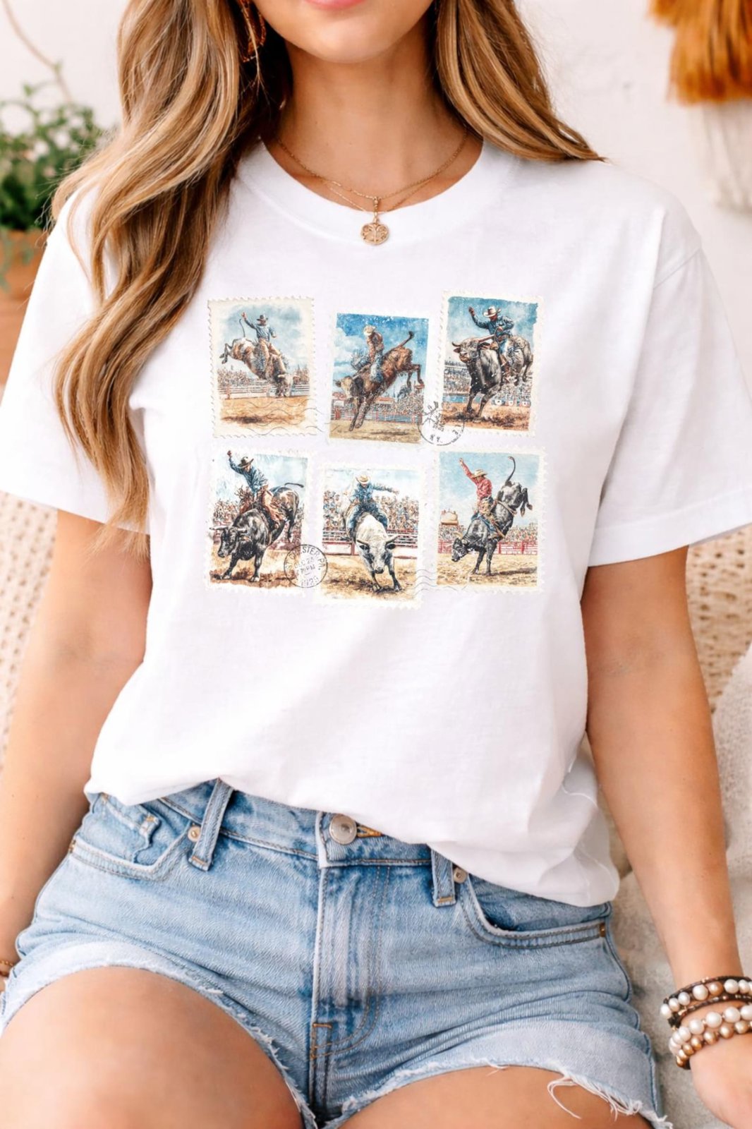 Western Unisex Rodeo Shirt, Cowboy Tee, Cowgirl outfit, Country Concert Outfit, Rodeo Western TShirt, Cowgirl Western Top 1